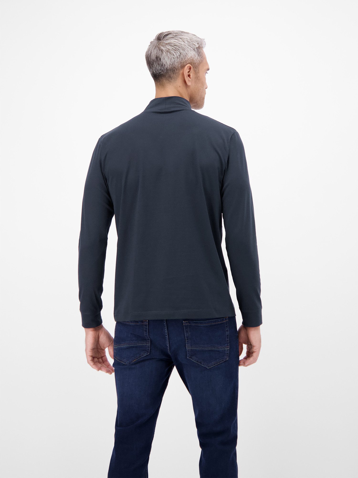 LERROS Sweatshirt Herren-Shirt mit modischem Turtleneck