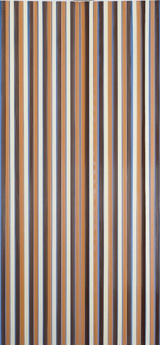CONACORD Insektenschutz-Vorhang Decona Türvorhang Streifenvorhang braun, 90 x 200 cm, Polyethylen - hohe Stranganzahl
