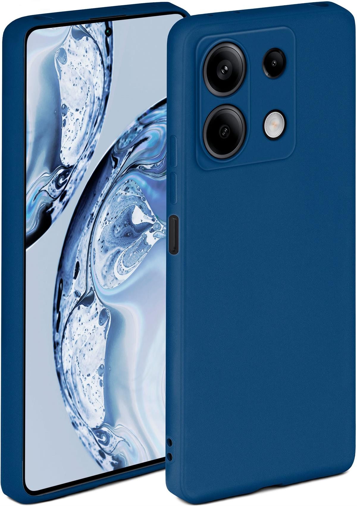 ONEFLOW Handyhülle ONEFLOW® Soft Case für Xiaomi Redmi Note 13 5G, Hülle aus Silikon, Back Cover mit Kameraschutz, weiche Silikonhülle