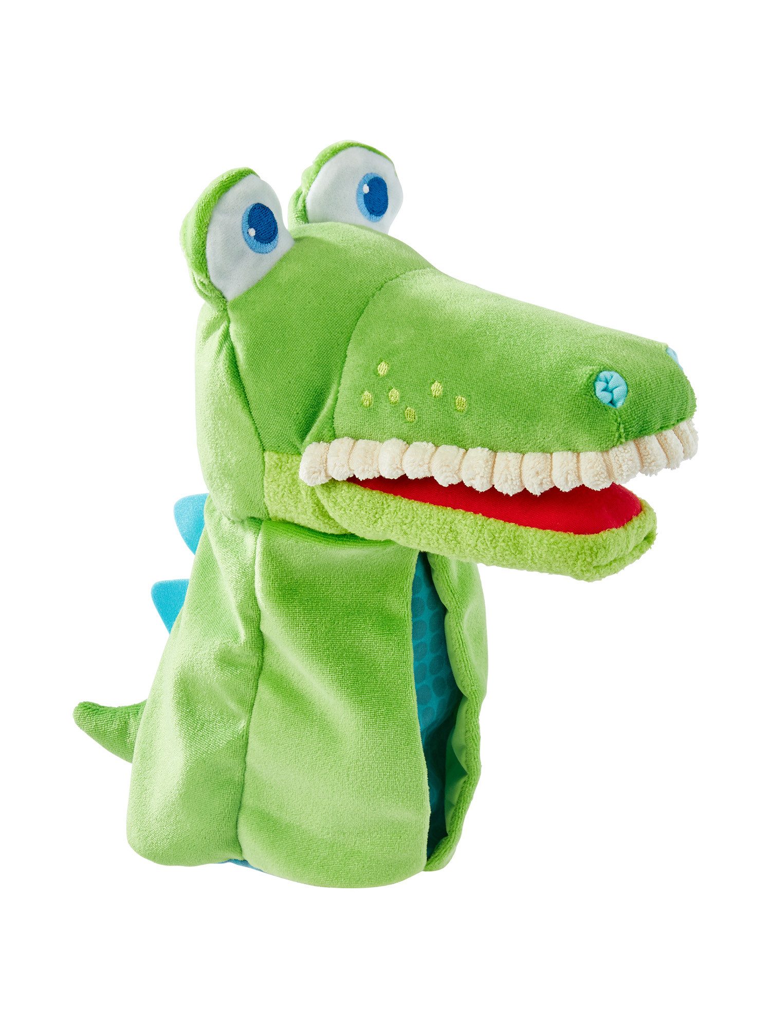 Haba Handpuppe Handpuppe Allesfresser Kroko, 26 cm, unisex neutral günstig online kaufen