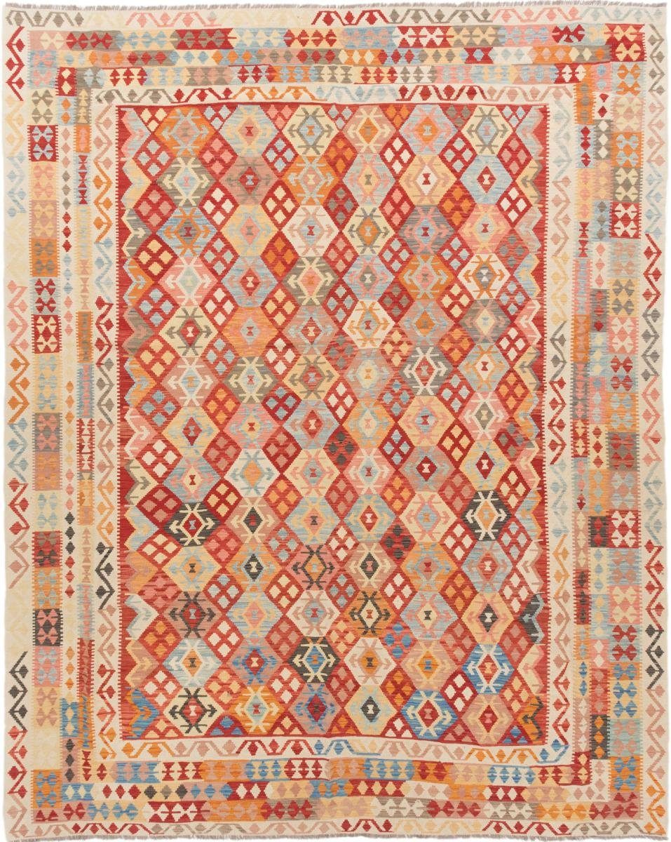 Orientteppich Kelim Afghan 316x388 Handgewebter Orientteppich, Nain Trading, rechteckig, Höhe: 3 mm