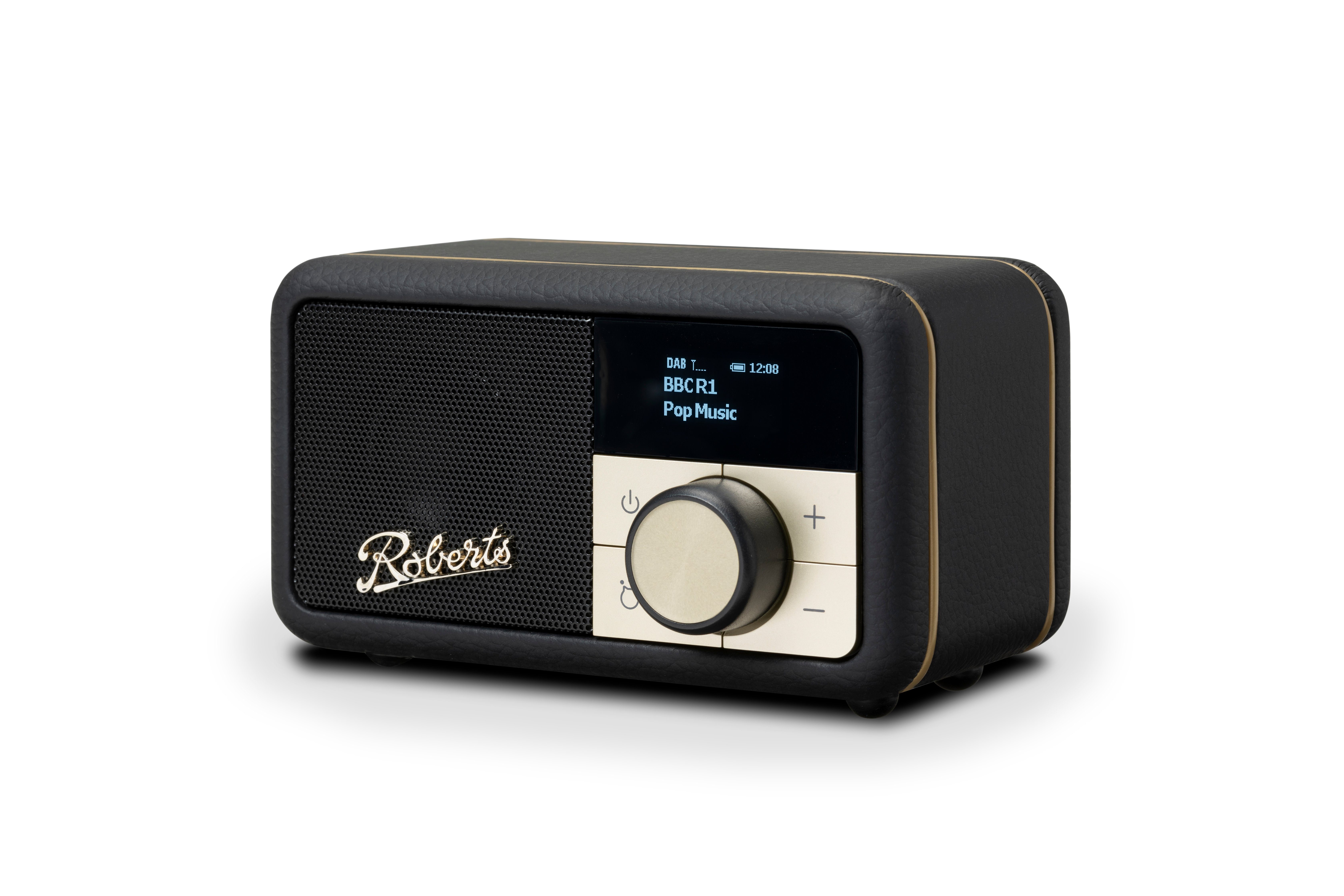 ROBERTS Revival Petite, black, tragbares FM / DAB+ Radio Digitalradio (DAB)