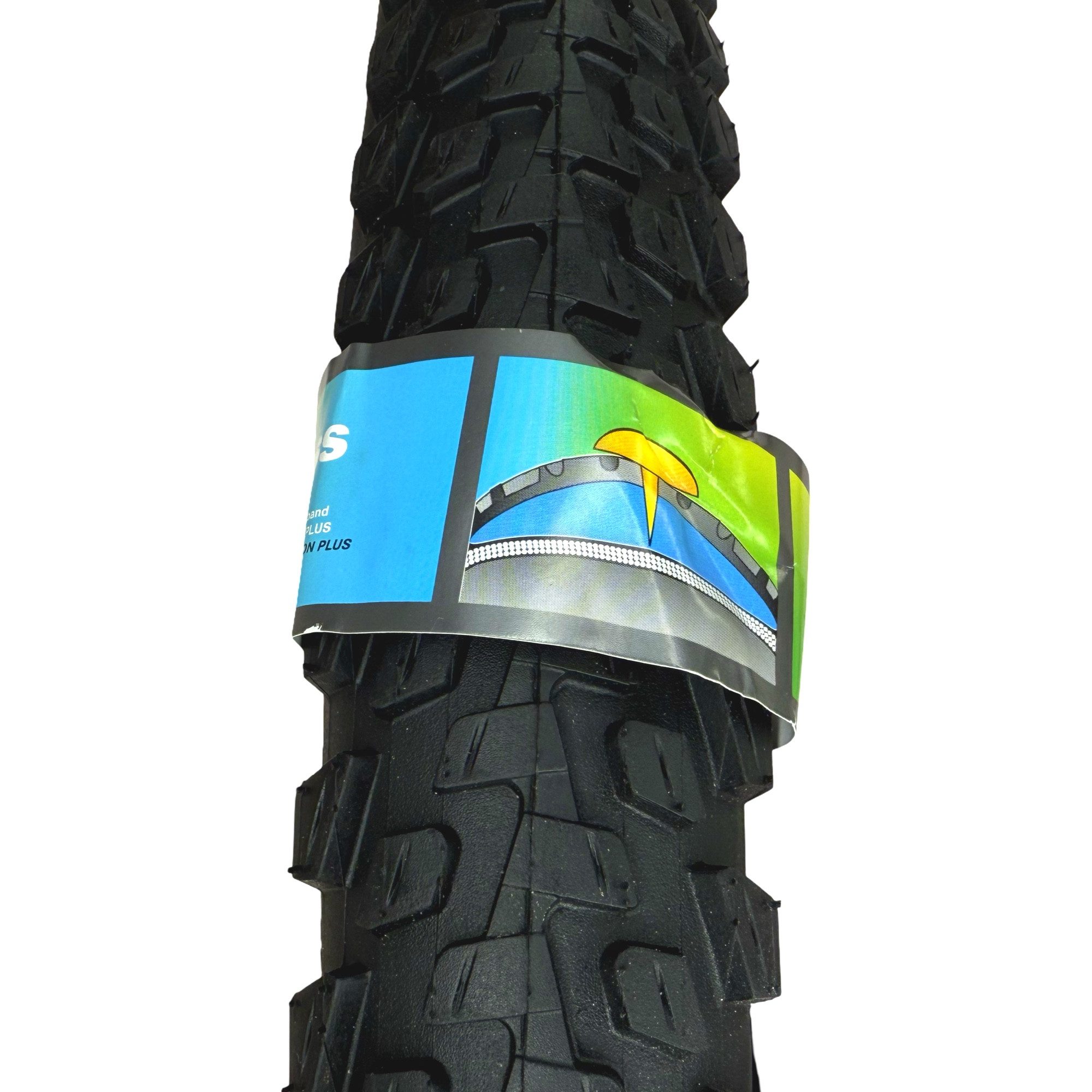 Schwalbe Fahrradschlauch Schwalbe Marathon Plus MTB Ebike 29x2,25"Reifen + Schläuche AV19 Set