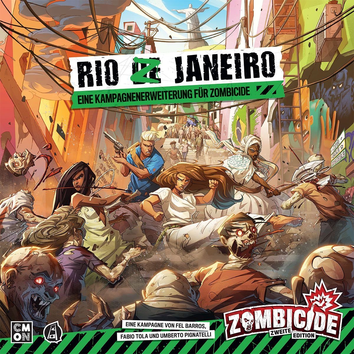Asmodee Spiel CMON - Zombicide 2. Edition - Rio Z Janeiro