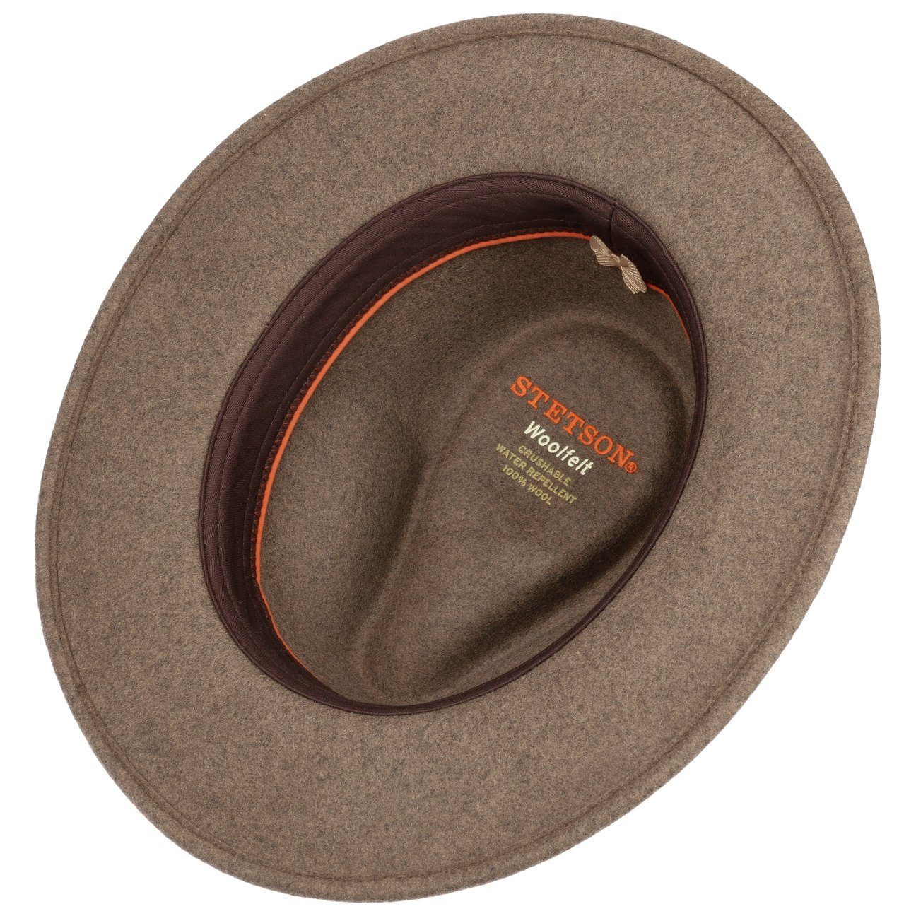 Stetson Filzhut (1-St) Filzhut mit Lederband