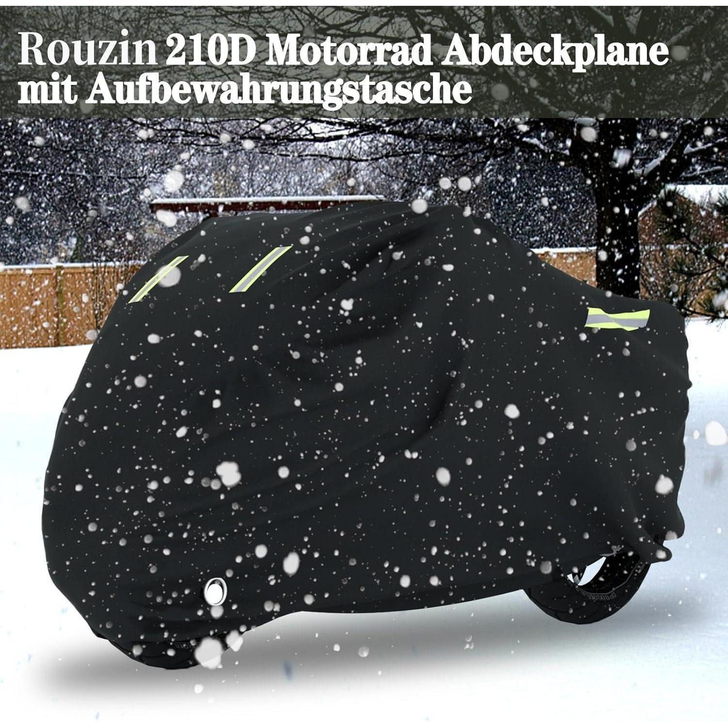 LuxusKollektion Schutzplane XXL XXXL Motorrad Abdeckplane Schwerlast Wasserdicht Winterfest – Bild 2 von 5