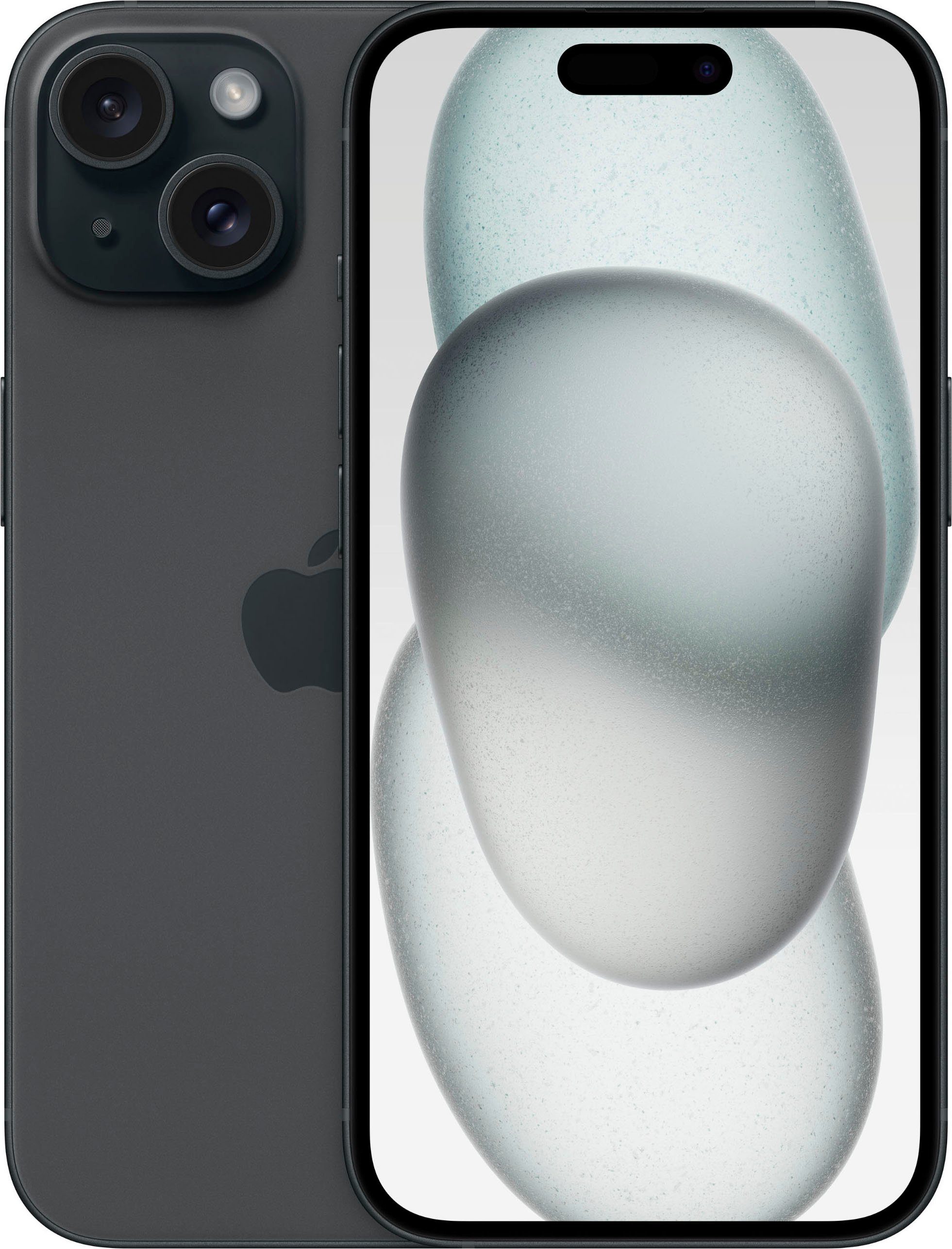 Apple iPhone 15 Smartphone (15,5 cm/6,1 Zoll, 128 GB Speicherplatz, 48 MP Kamera)