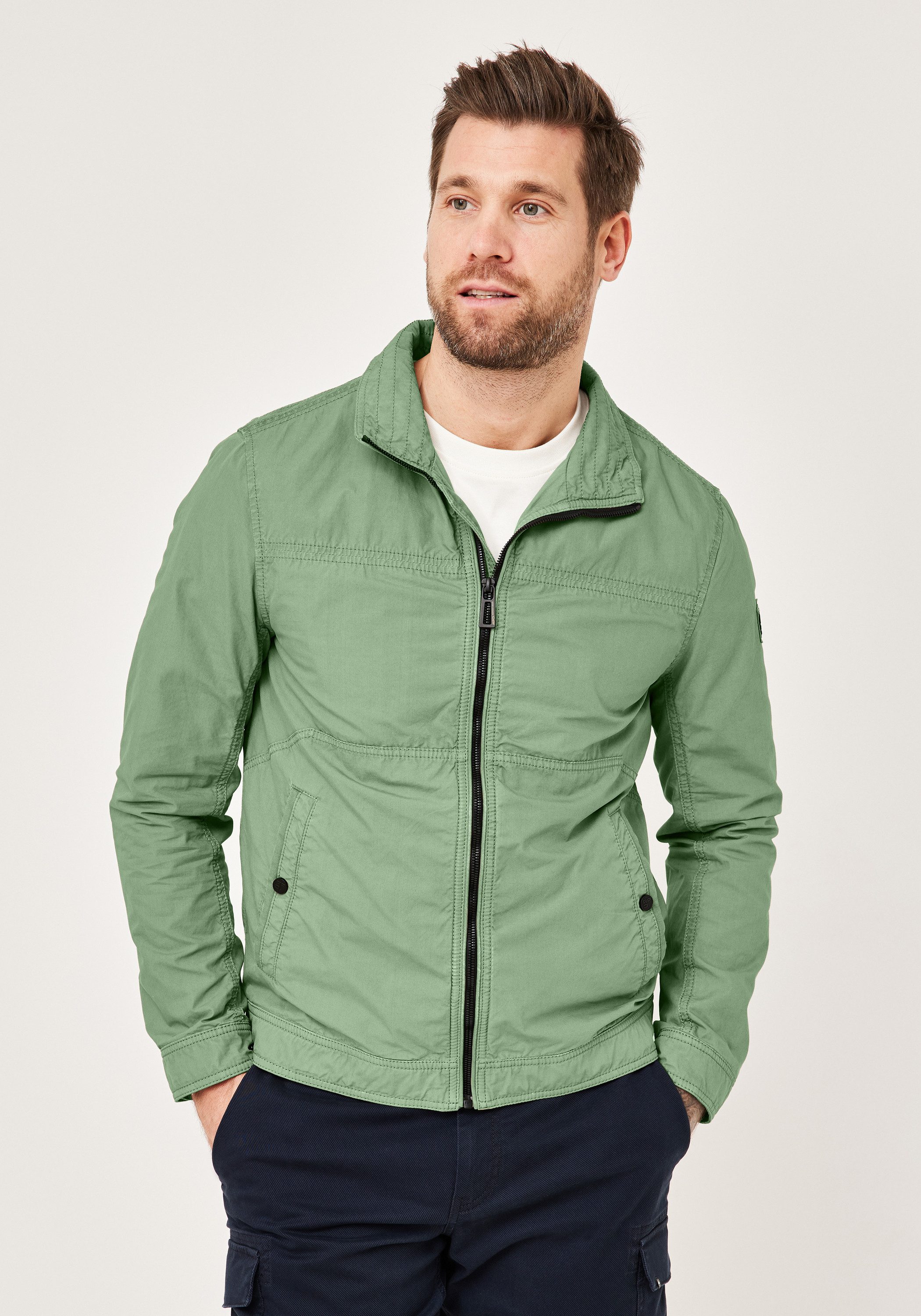 Redpoint Blouson Brian Sommerlicher Modern Fit Blouson aus reiner Baumwolle günstig online kaufen