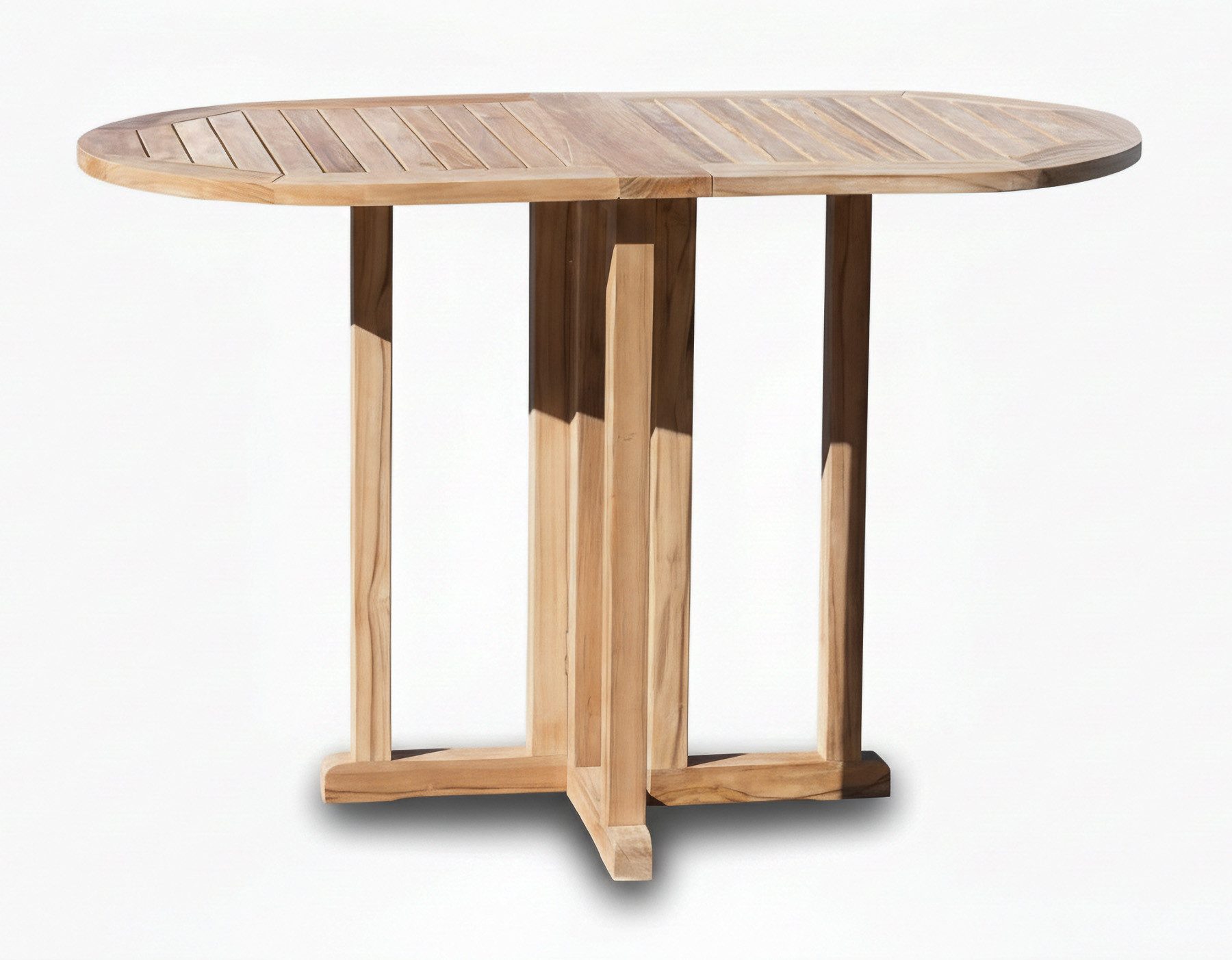 Garden Pleasure Gartentisch Balkontisch Klapptisch Gartentisch aus Teak 120 x 65 cm