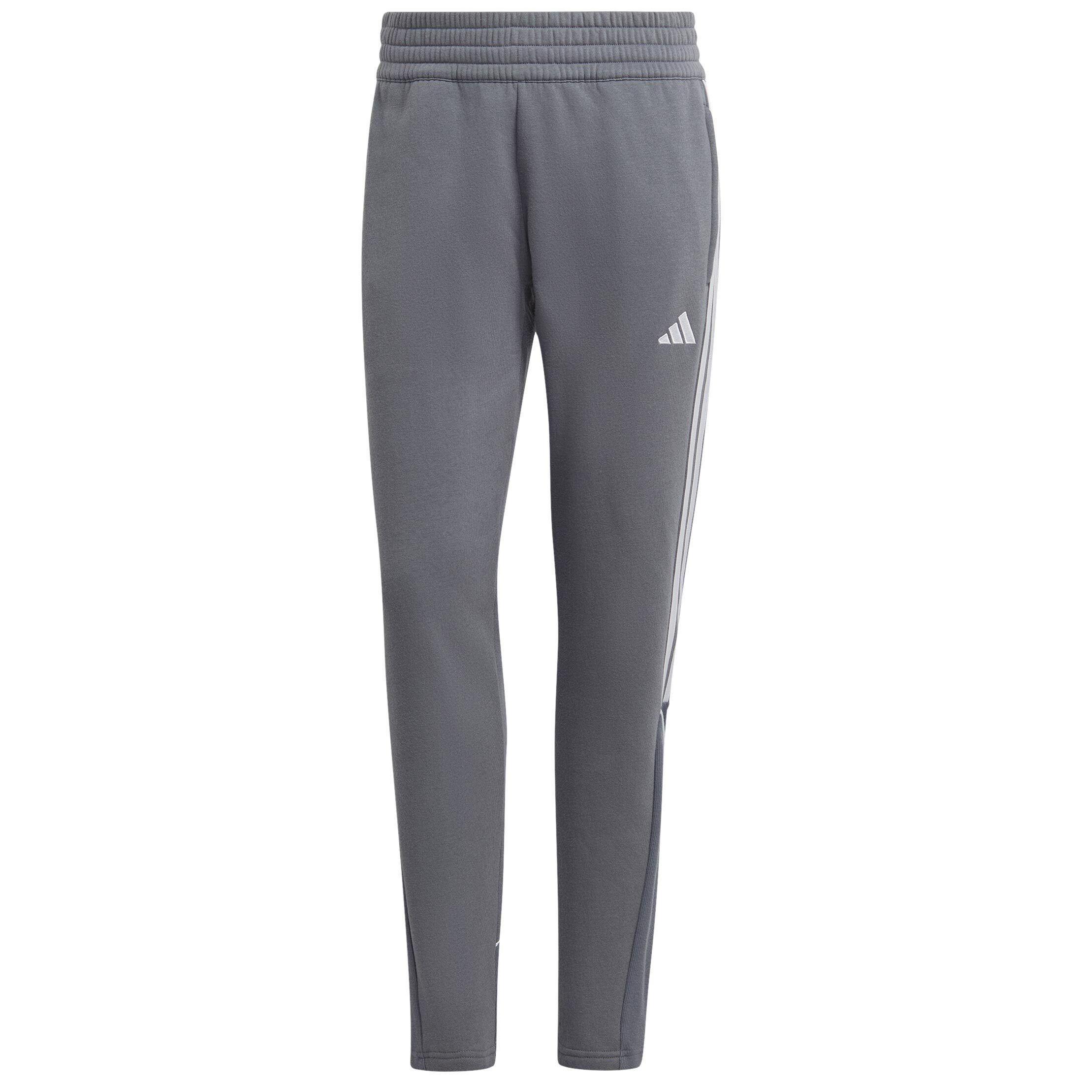 Trainingshose Performance Sporthose weiß adidas Sweat / 23 Tiro grau Damen