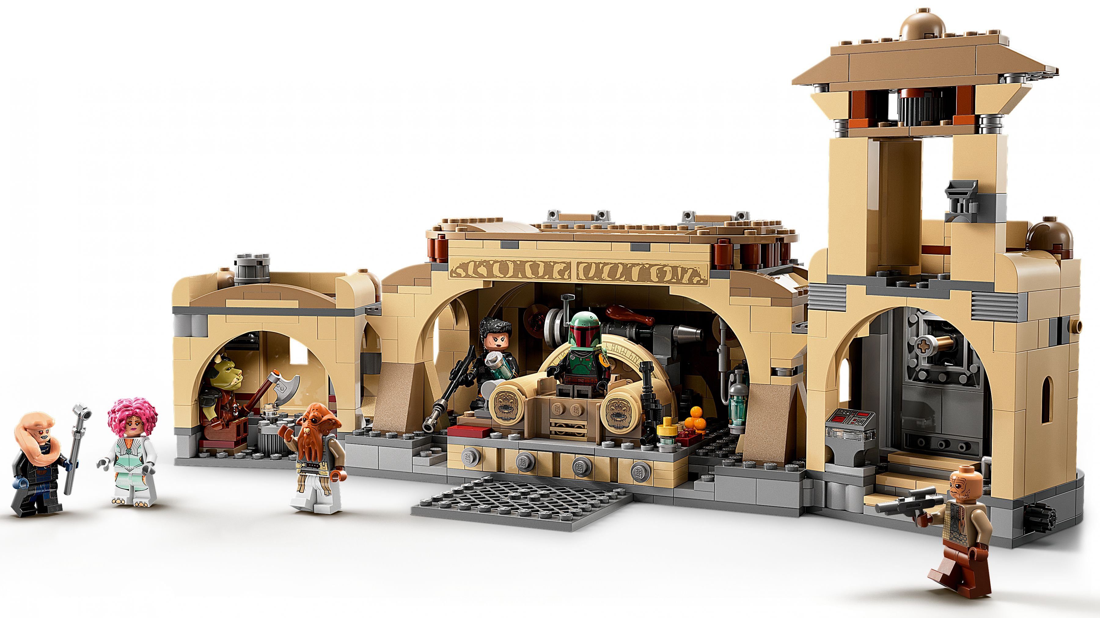 LEGO® Star Wars 75326 Boba Fetts Thronsaal Konstruktionsspielsteine günstig online kaufen