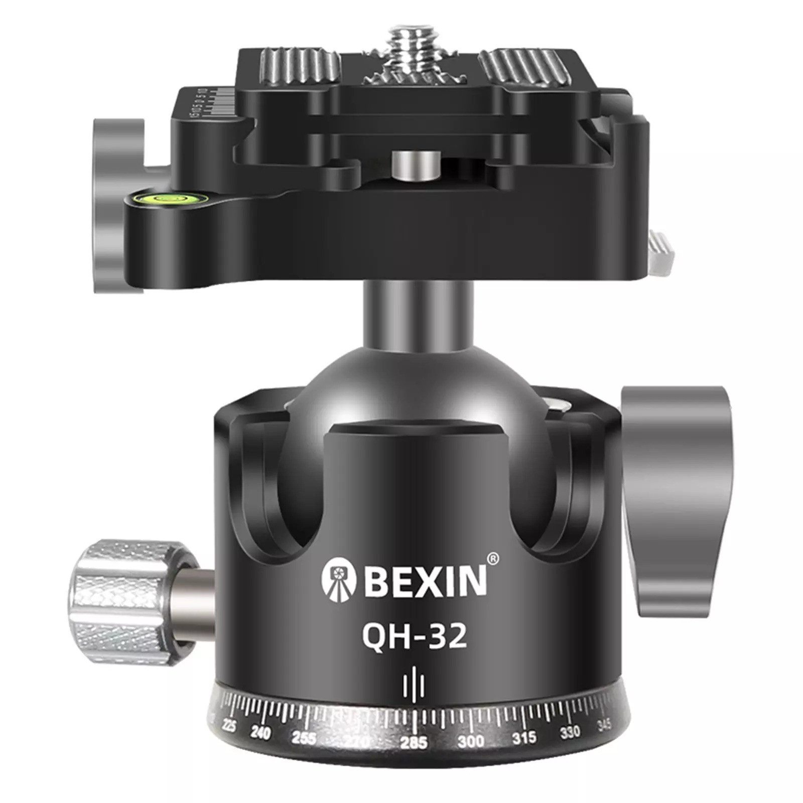 BEXIN 360° Panorama-Kugelkopf niedrigem Schwerpunkt Platte für DSLR Kamerastativ