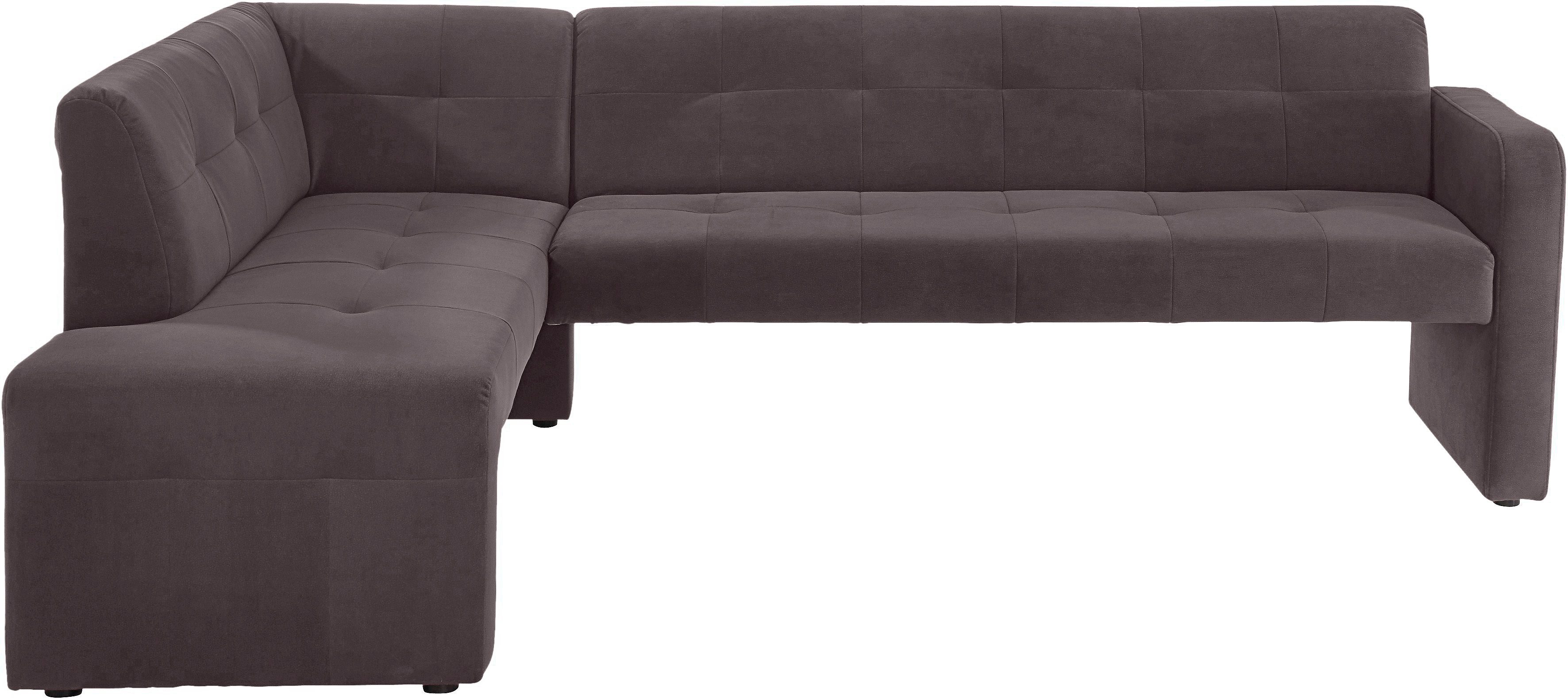 exxpo - sofa fashion Essbank Barista, bequem und elegant, hohe Bodenfreiheit, Eckbank Barista bequem und elegant, hochwertige Detailverarbeitung