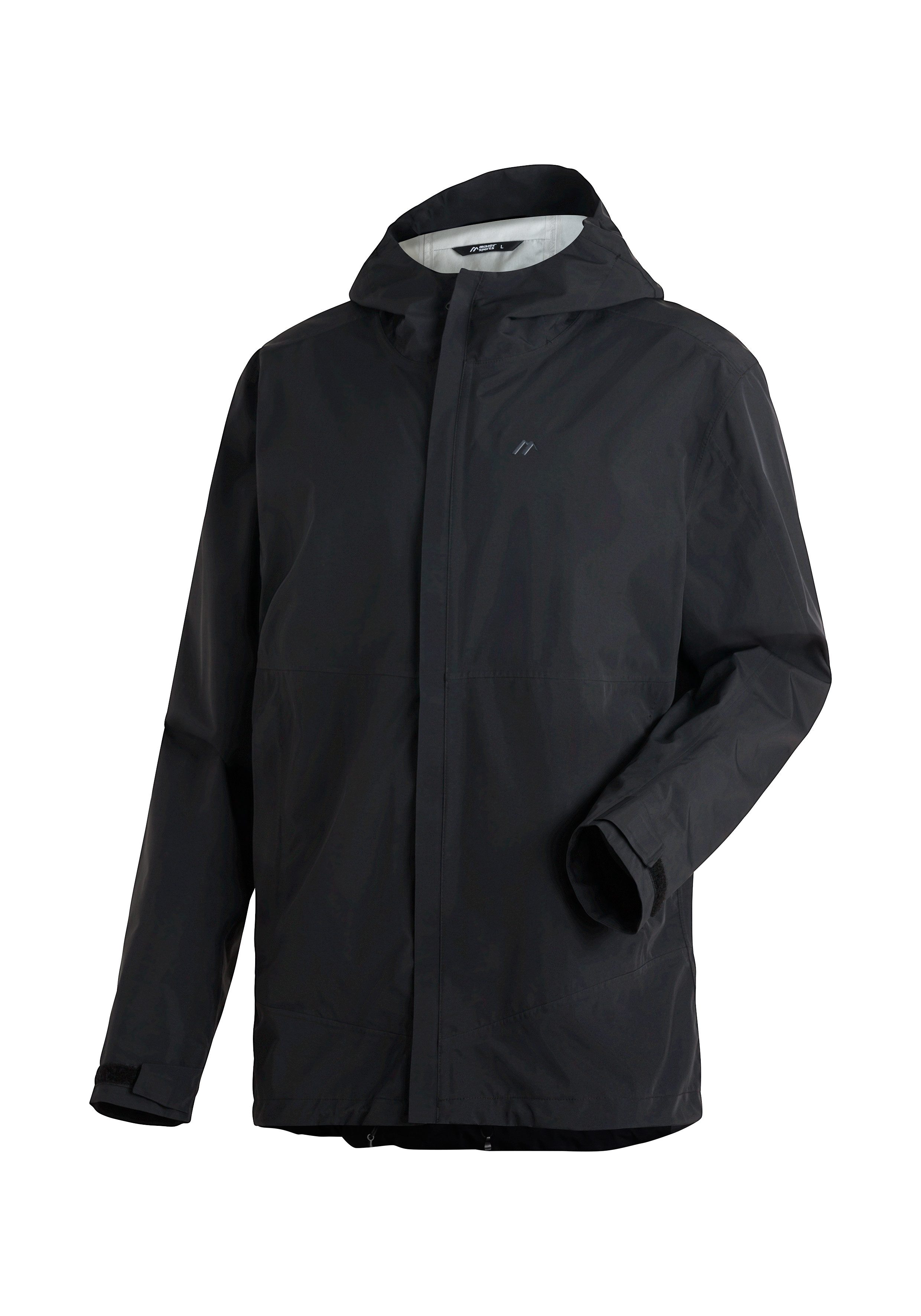 Maier Sports Regenjacke Hochblauen M Herren Jacke wasserdicht, moderner Windbreaker, Outdoorjacke, Reg. Fit
