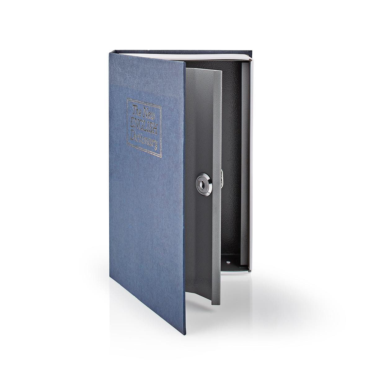 Nedis Tresor BOOKSEDM01BU (1-St), Buchtresor, Tastensperre, Tarnoptik zur diskreten Aufbewahrung daheim