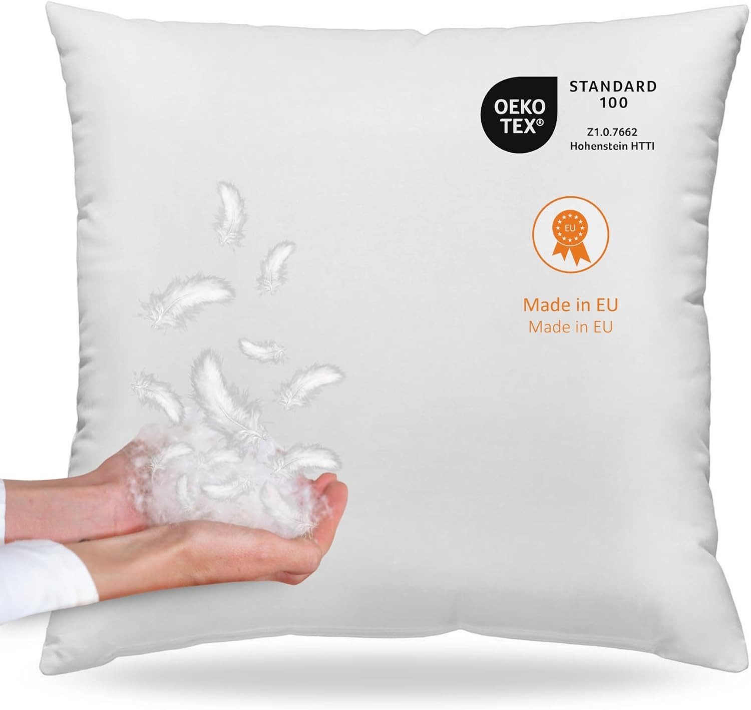 sleepling Federkissen, Füllung: Daunen- und Federn, Bezug: 100% Baumwolle, günstig online kaufen