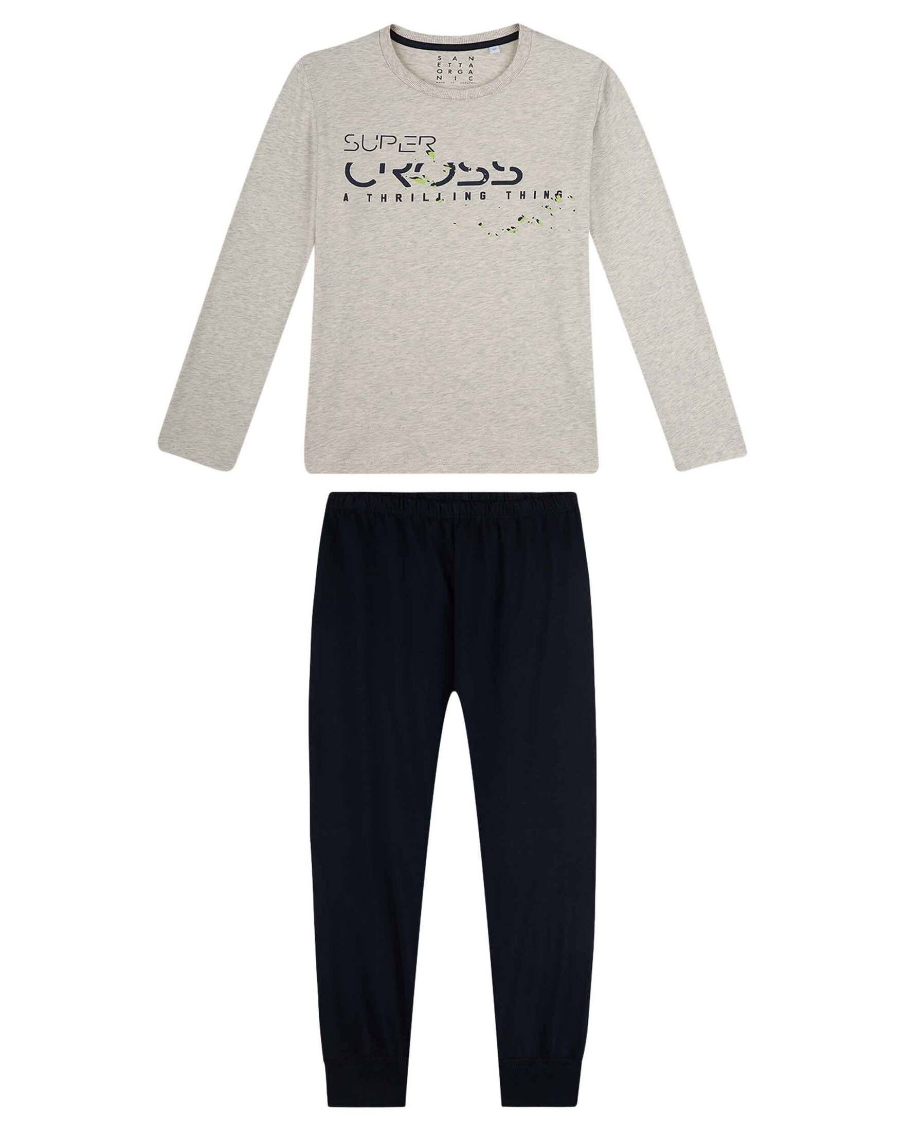 Sanetta Schlafanzug Jungen Pyjama RIDE THE CROSS (2 tlg)