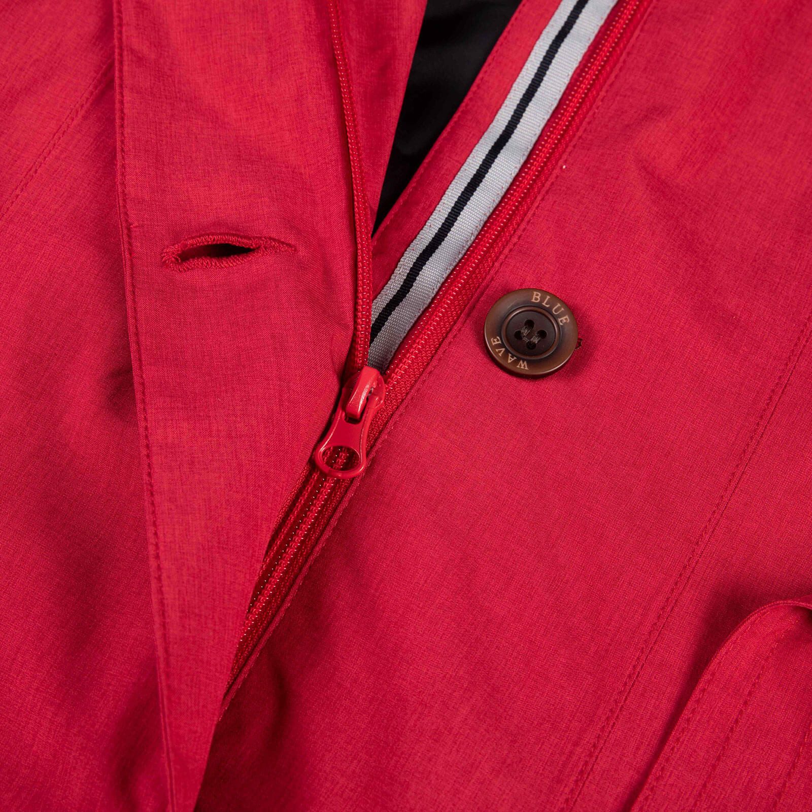 Blue Wave Funktionsmantel Damen Funktions-Trenchcoat Jennifer - Regenjacke Wasserdicht Winddicht Wassersäule 10000 mm, Verschweißte Nähte, Atmungsaktiv, Mesh-Fu – Bild 5 von 5