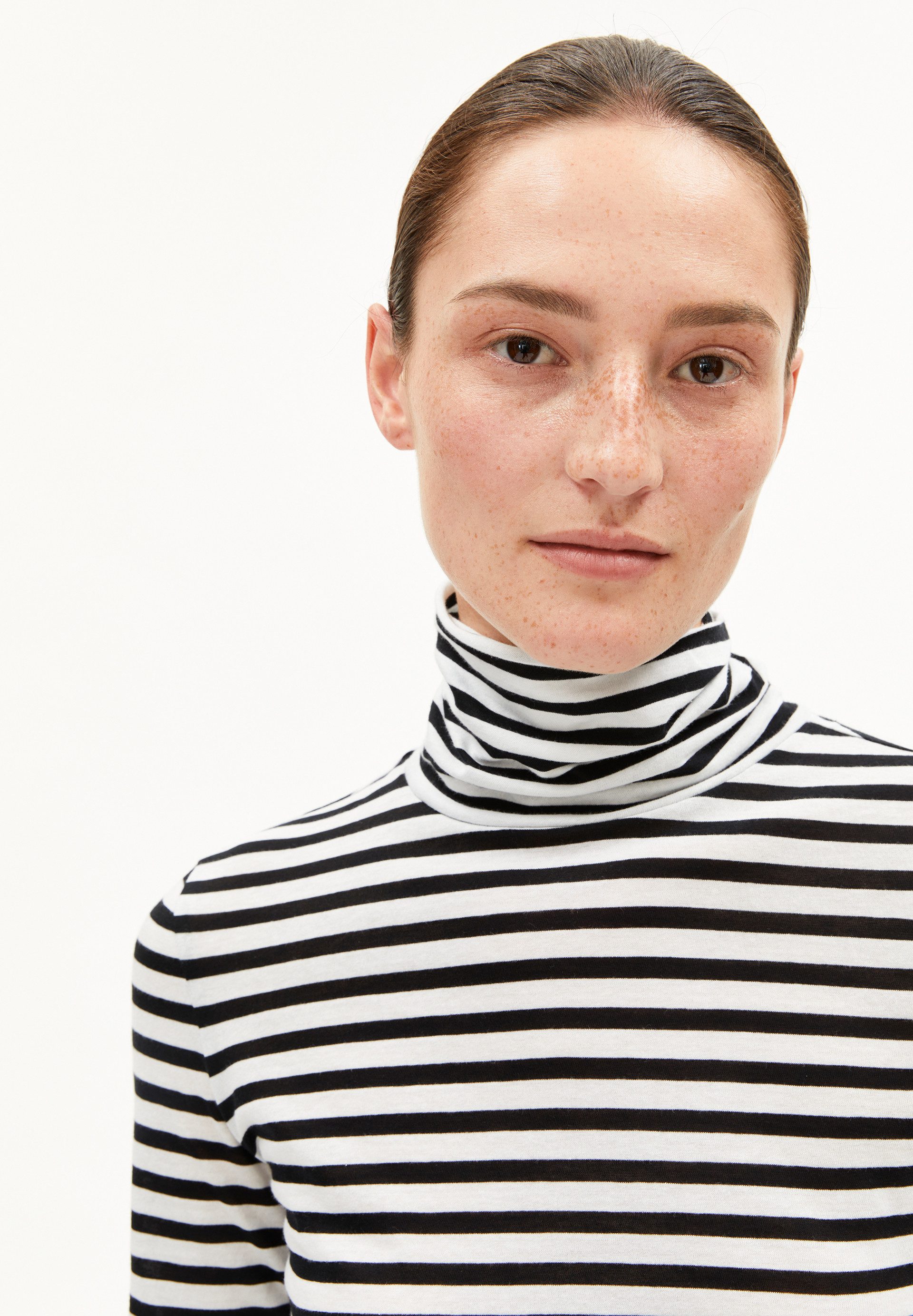 Armedangels Longsleeve GRAZILIANAA STRIPES Longsleeve aus Bio-Baumwolle Slim Fit