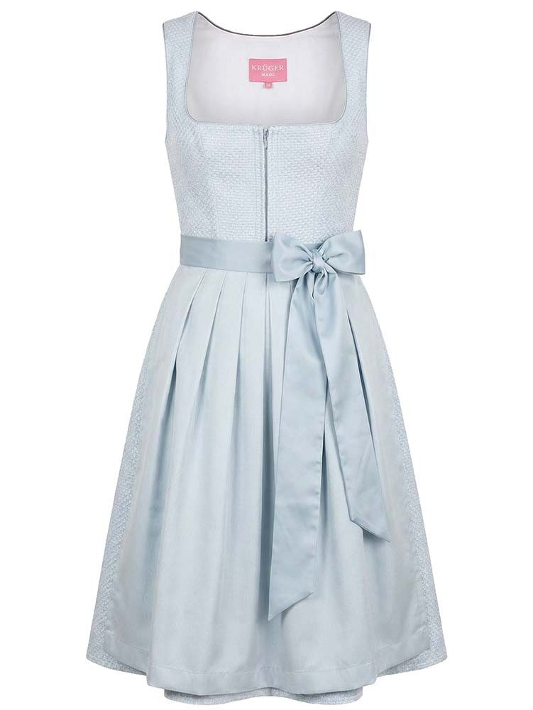 Krüger Madl Dirndl Dirndl Velora 60cm Länge hellblau günstig online kaufen
