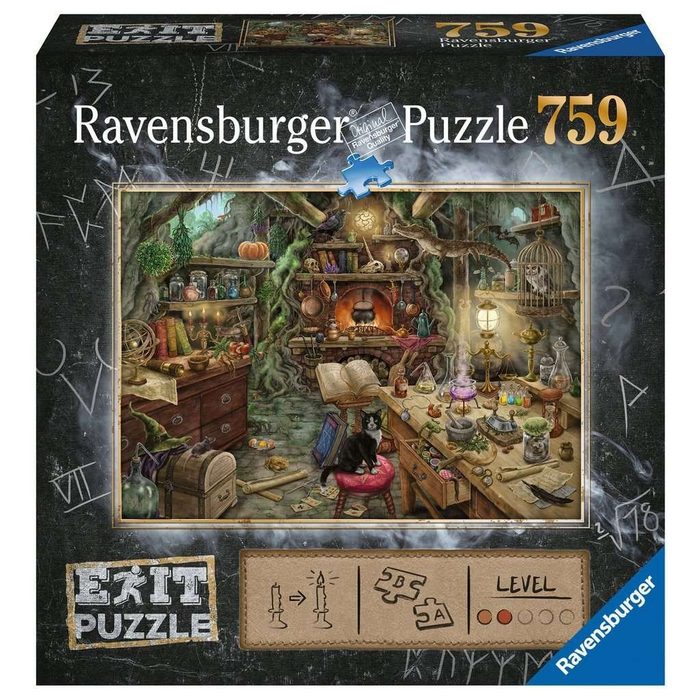 Ravensburger Puzzle EXIT Puzzle Hexenküche 759 Teile 759 Puzzleteile
