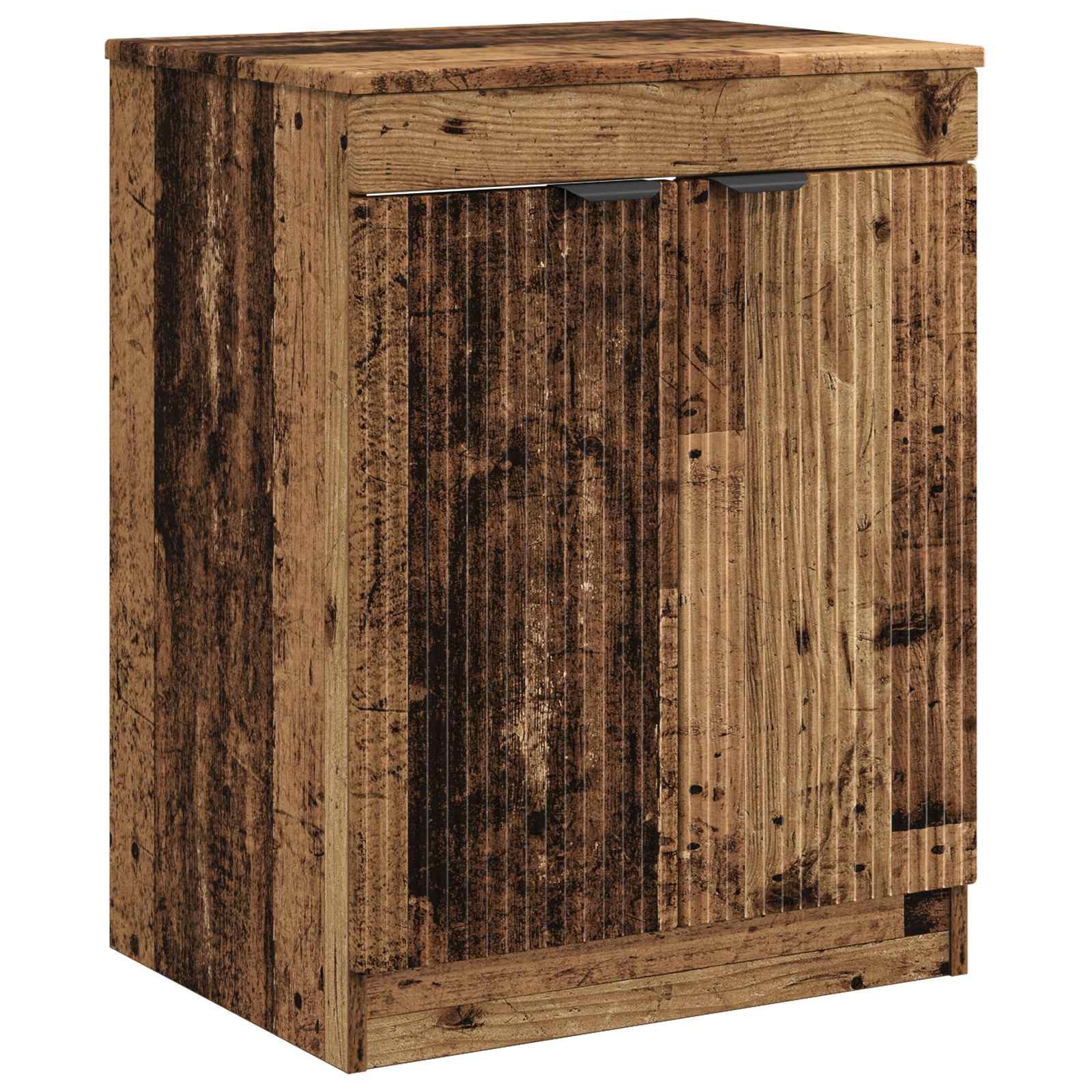 Badezimmerspiegelschrank Badezimmerschrank Altholz 54 x 41 x 70 cm Holzwerkstoff