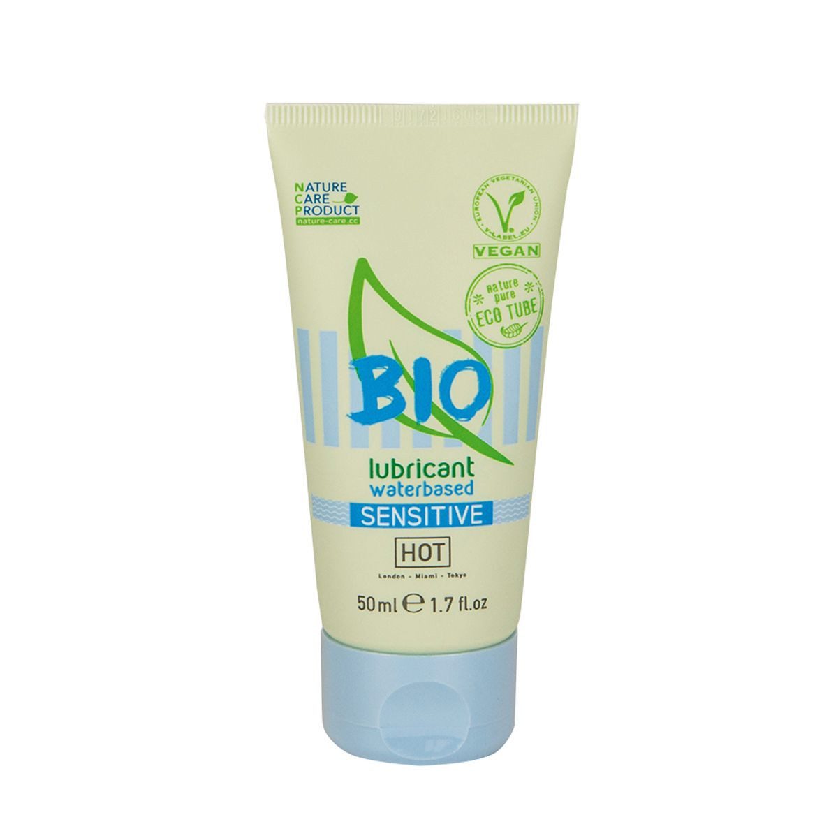 Gleitgel HOT BIO Sensitive wasserbasiertes Gleitgel - 50 ml