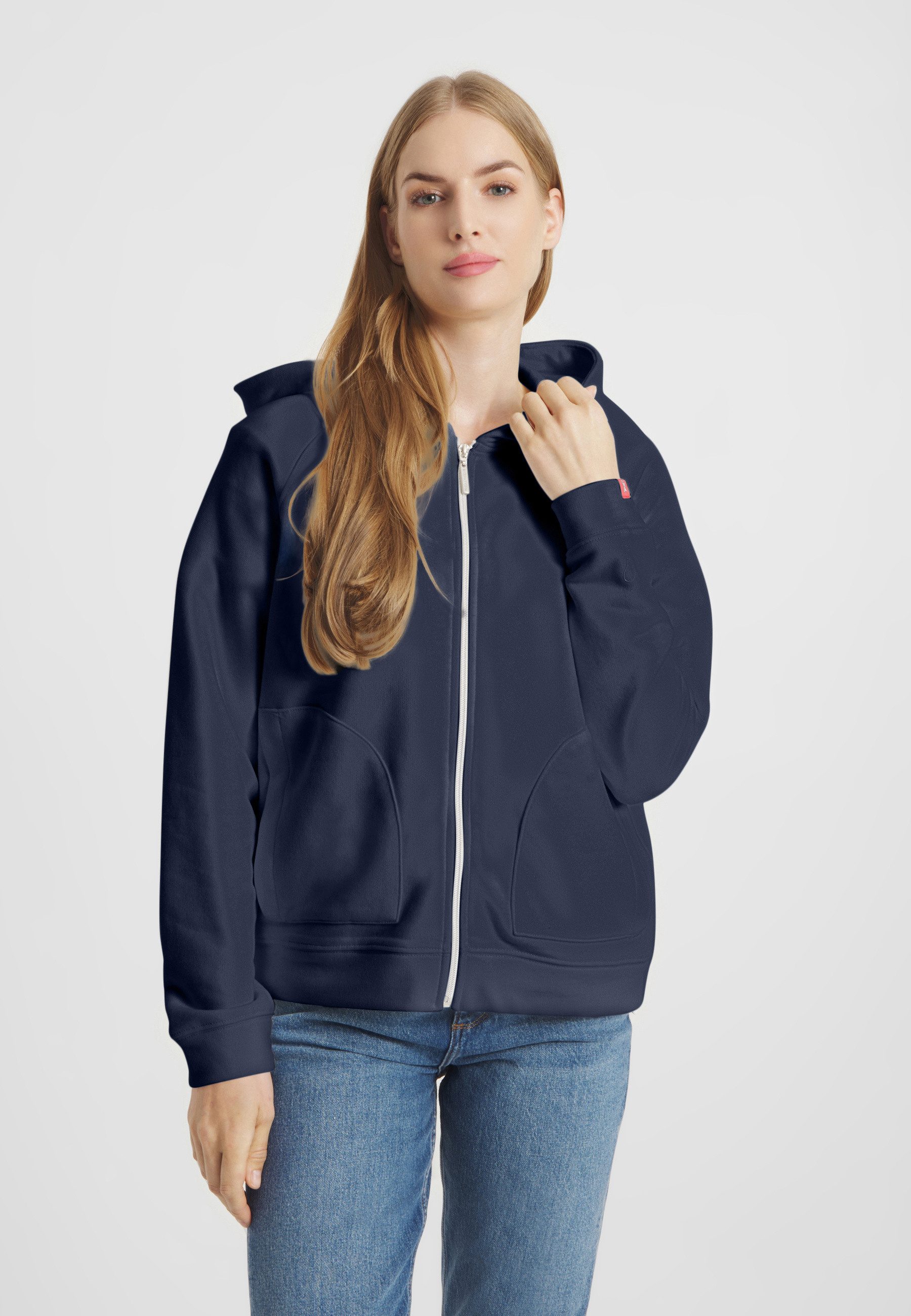 Frieda & Freddies Kapuzensweatjacke Sweat Jacket