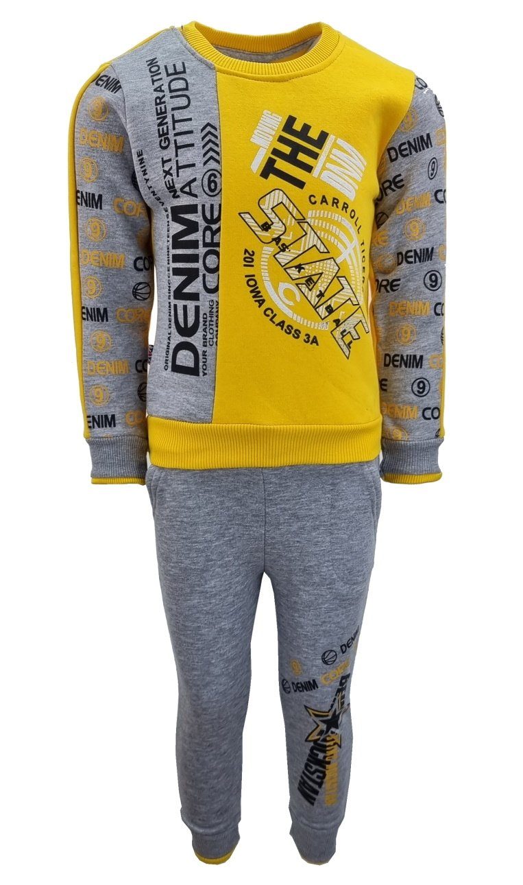 Fashion Boy Sweatanzug Sweatanzug Freizeitanzug Jogginganzug Jungen JFT2521