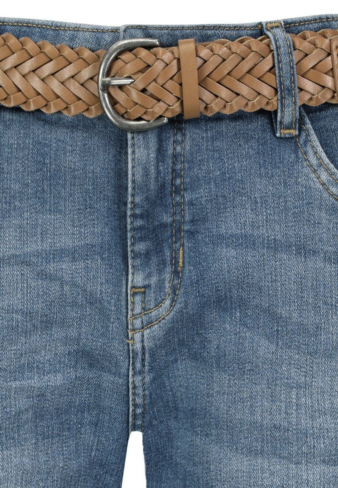 SUBLEVEL Bermudas Damen Jeans Shorts Bermuda Kurze Hose Shorts Short Denim günstig online kaufen