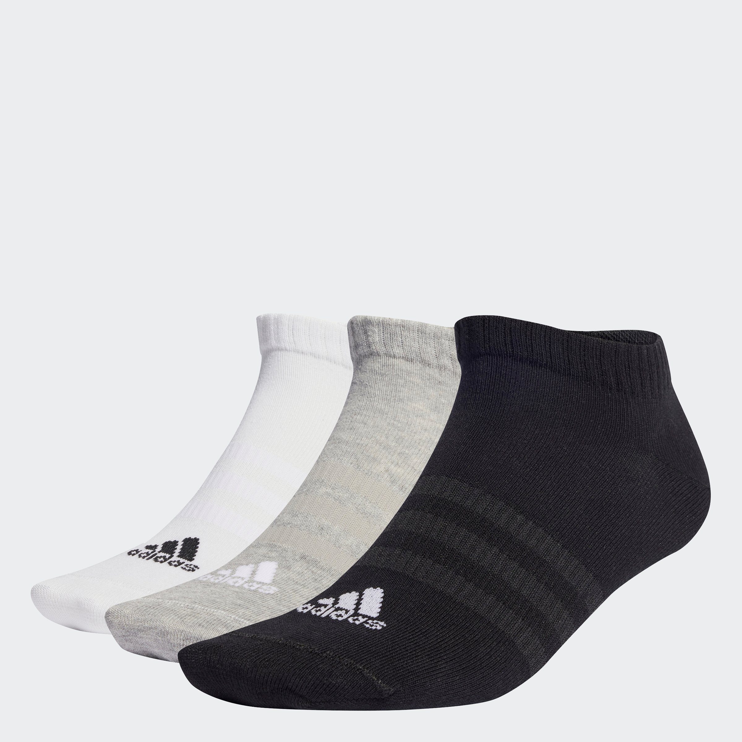 adidas Performance Funktionssocken THIN AND LIGHT SPORTSWEAR LOWCUT SOCKEN, 3 PAAR (3-Paar)