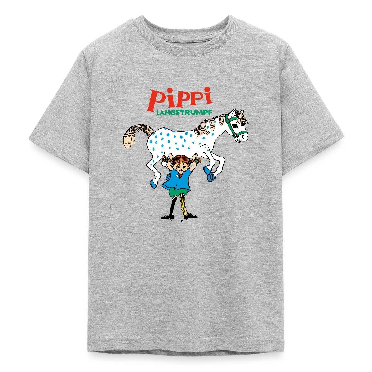 T-Shirt Pippi Langstrumpf Pippi Hebt Kleiner Onkel Teenager T-Shirt