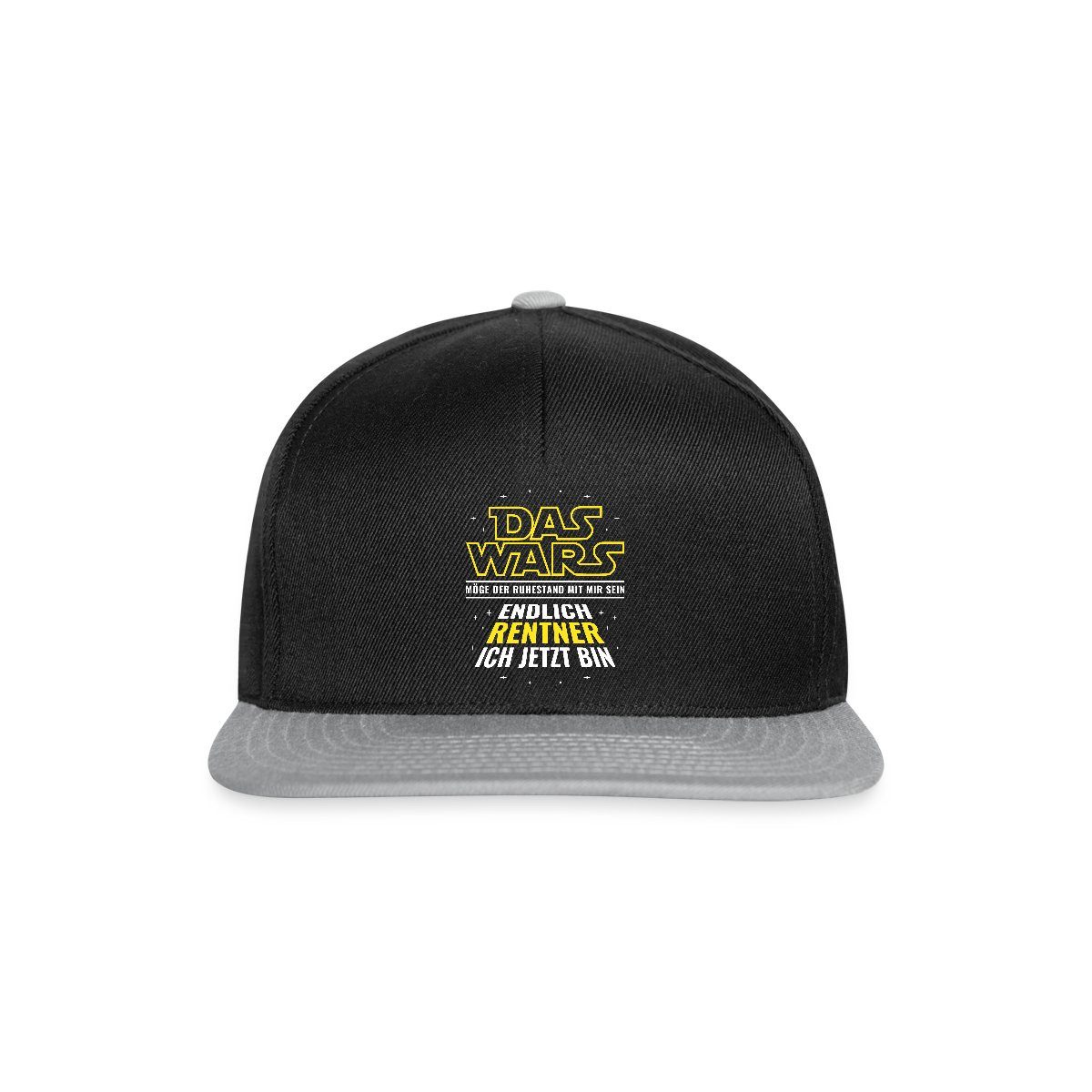 Snapback Cap Endlich Rentner Lustiger Ruhestand Spruch Snapback Cap