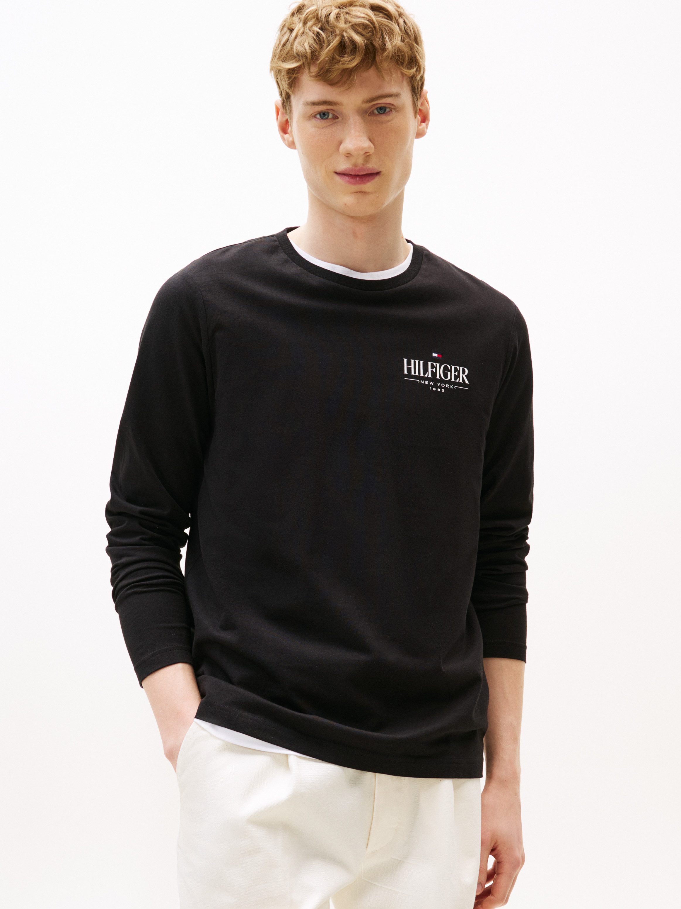 Tommy Hilfiger Longsleeve HILFIGER STACK LS günstig online kaufen