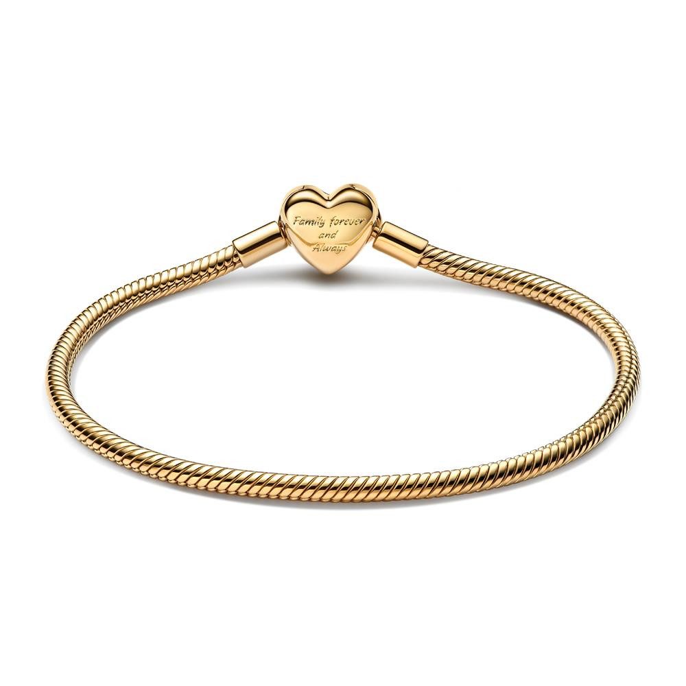Pandora Armband Schlangenarmband für Damen Unendlichkeit, IP Gold von PANDO günstig online kaufen