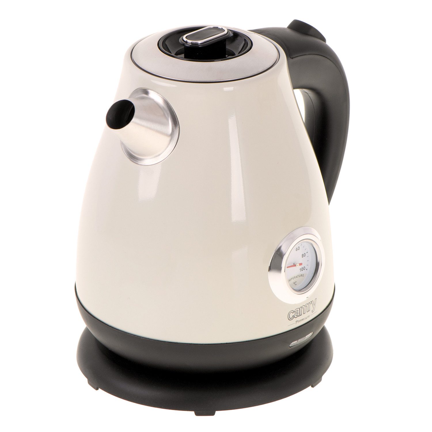 Camry Wasserkocher Camry CR 1344c Wasserkocher 1,7 Liter creme – Bild 2 von 5