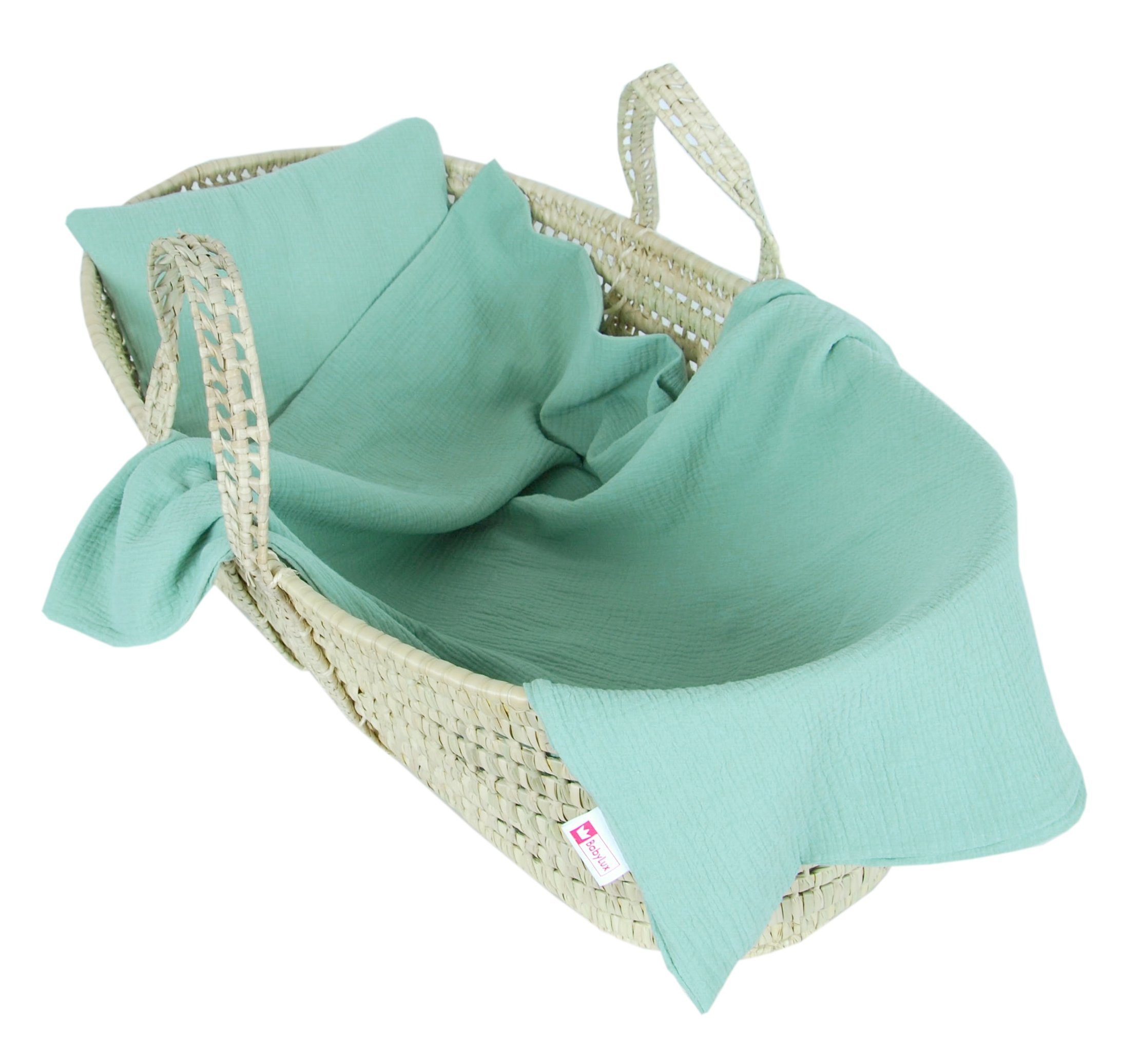 Babydecke BabyLux Musselin Decke 75x100cm +Kissen günstig online kaufen