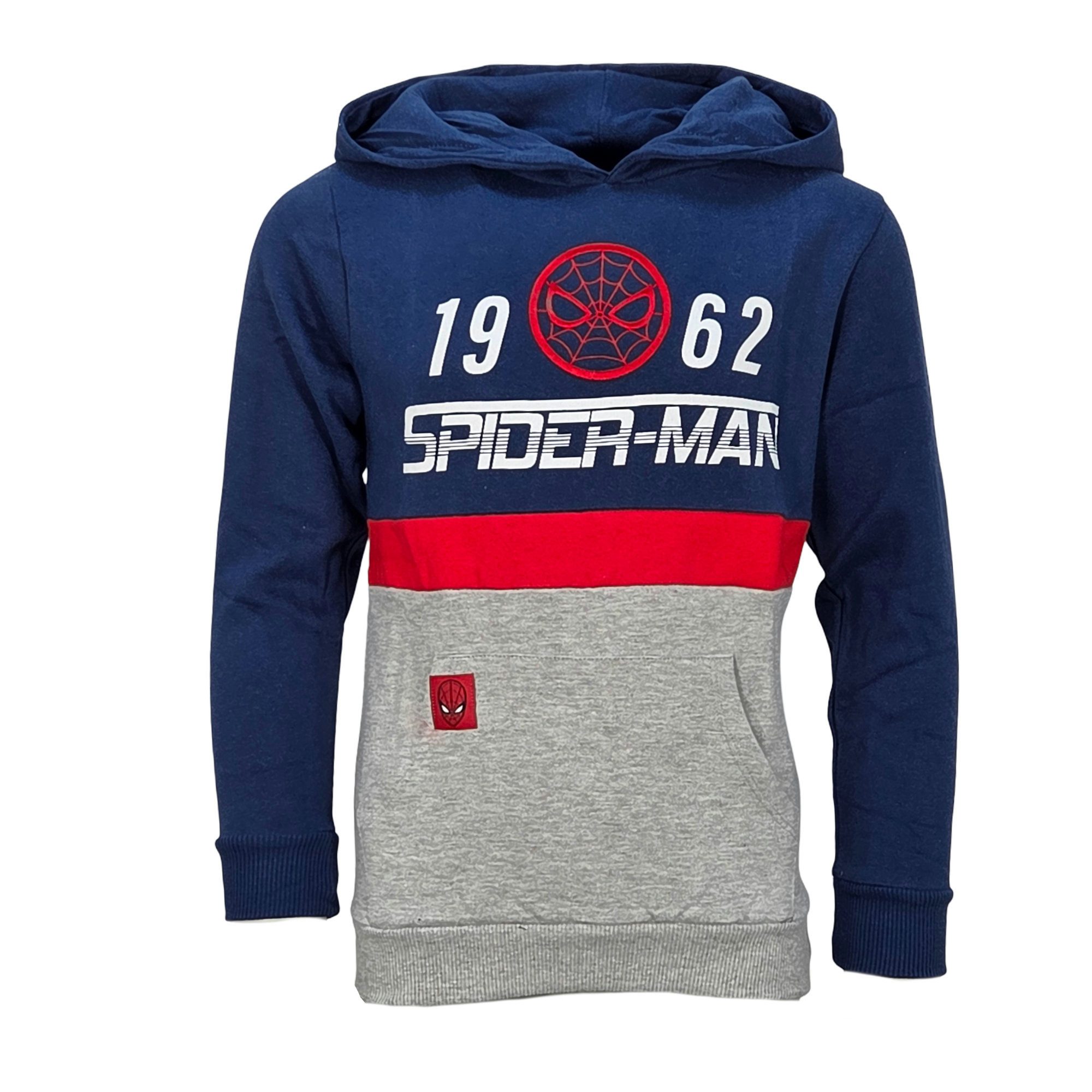 MARVEL Kapuzenpullover Marvel Spiderman Kinder Jungen Fleece Hoodie Пуловеры Pulli Gr. 104 bis 152