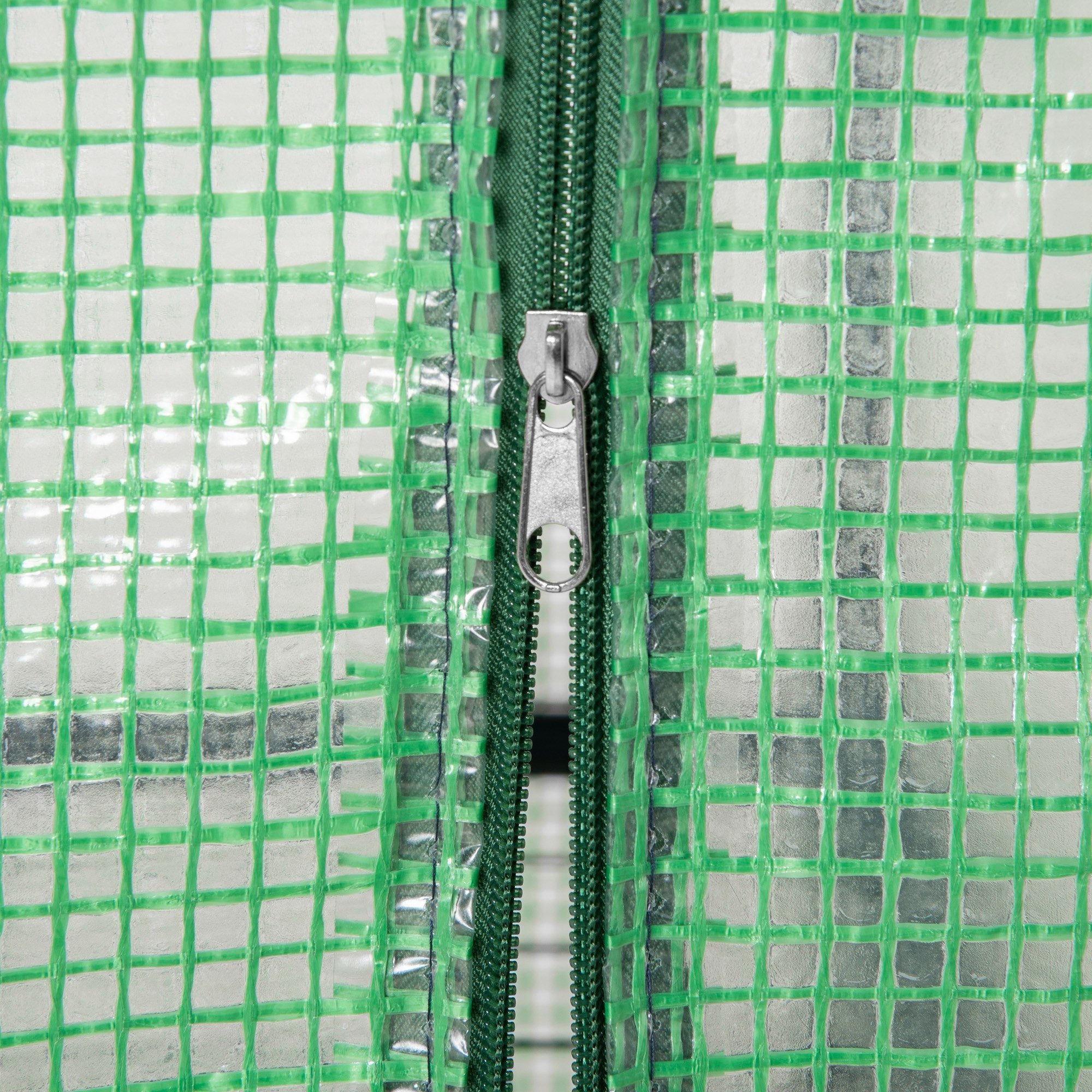 MC Star Gewächshaus Vertikales Gewächshaus mit 4-stufigem Regal, aus Stahl und PE, Dunkelgrün, 70 x 50 x 160 cm