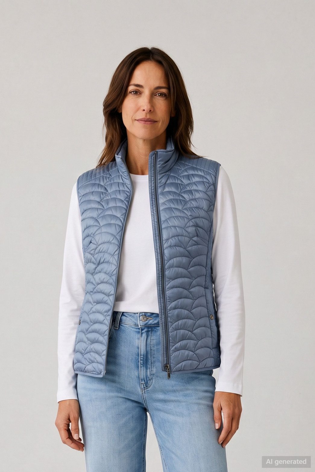 Barbara Lebek Steppweste Damenweste oder Gilet mit Steppmuster