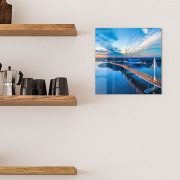DEQORI Magnettafel 'Luftbild Sankt Petersburg', Whiteboard Pinnwand beschreibbar