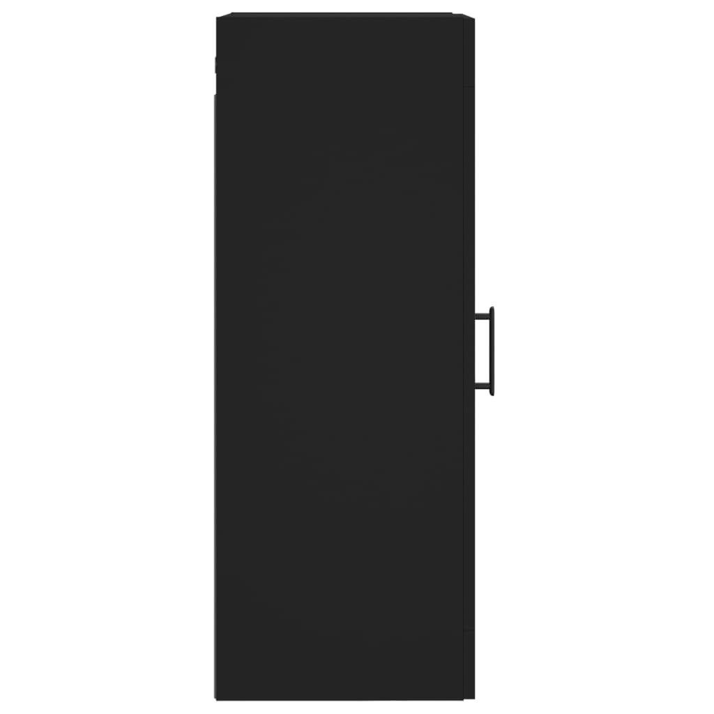 Schwarz Sideboard (1 cm Wandschrank St) 34,5x34x90 Holzwerkstoff vidaXL