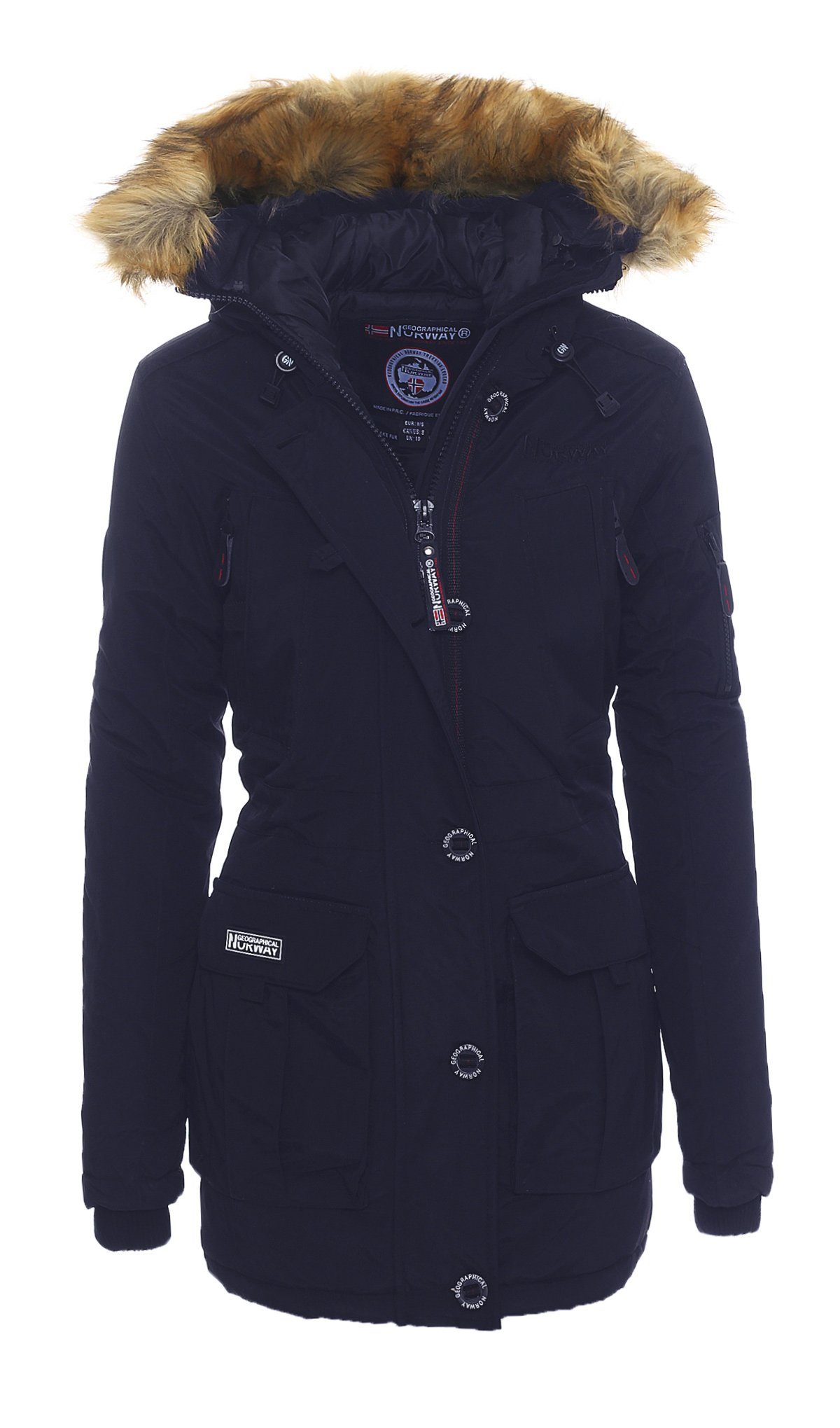 Geographical Norway Winterjacke Damen Outdoor Jacke dick und sehr warm in U günstig online kaufen