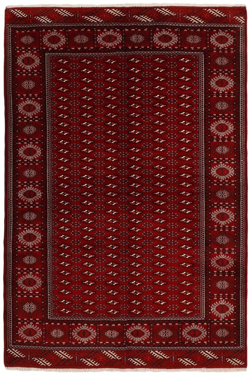 Orientteppich Turkaman 197x286 Handgeknüpfter Orientteppich / Perserteppich, Nain Trading, rechteckig, Höhe: 6 mm