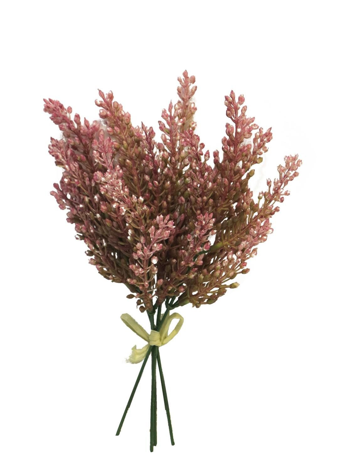 Kunstblumenstrauß Künstlicher Erika Bund LINGXIN, pink, 25 cm Erika, artplants
