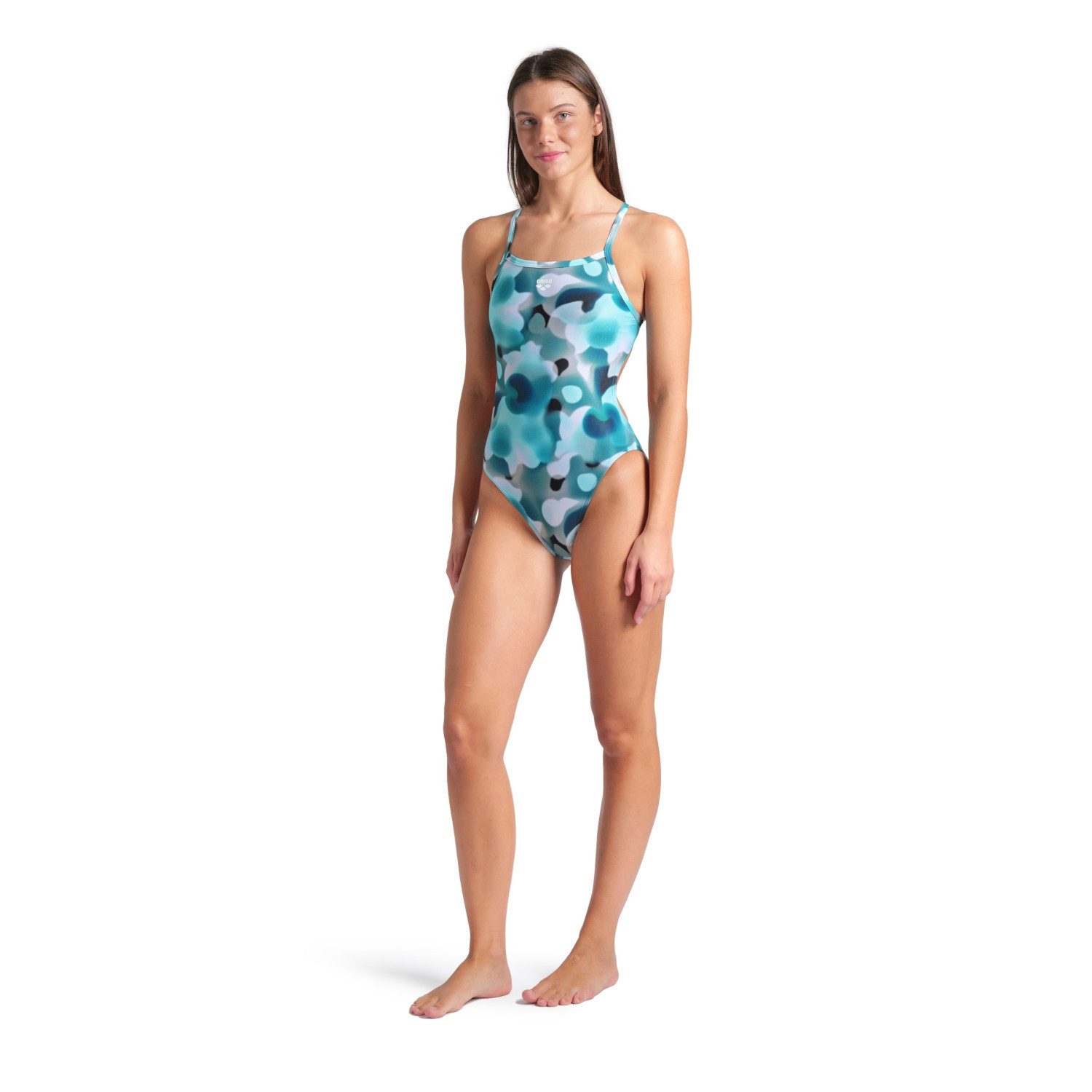 Arena Badeanzug Arena Damen Badeanzug Camouflage Challe 009065