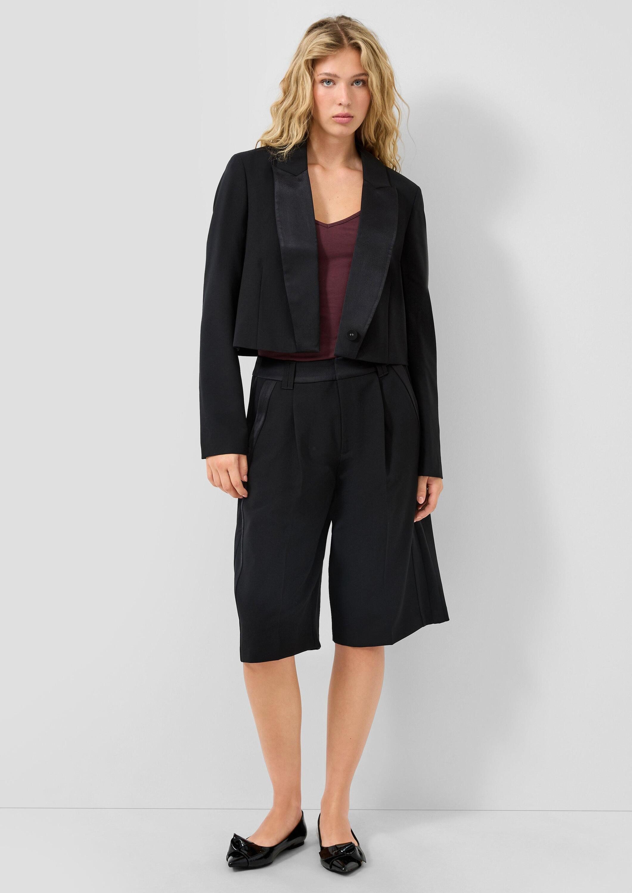 QS Jackenblazer Indoor-Blazer QS x Vanessa Mai, Kurzblazer – Bild 5 von 5