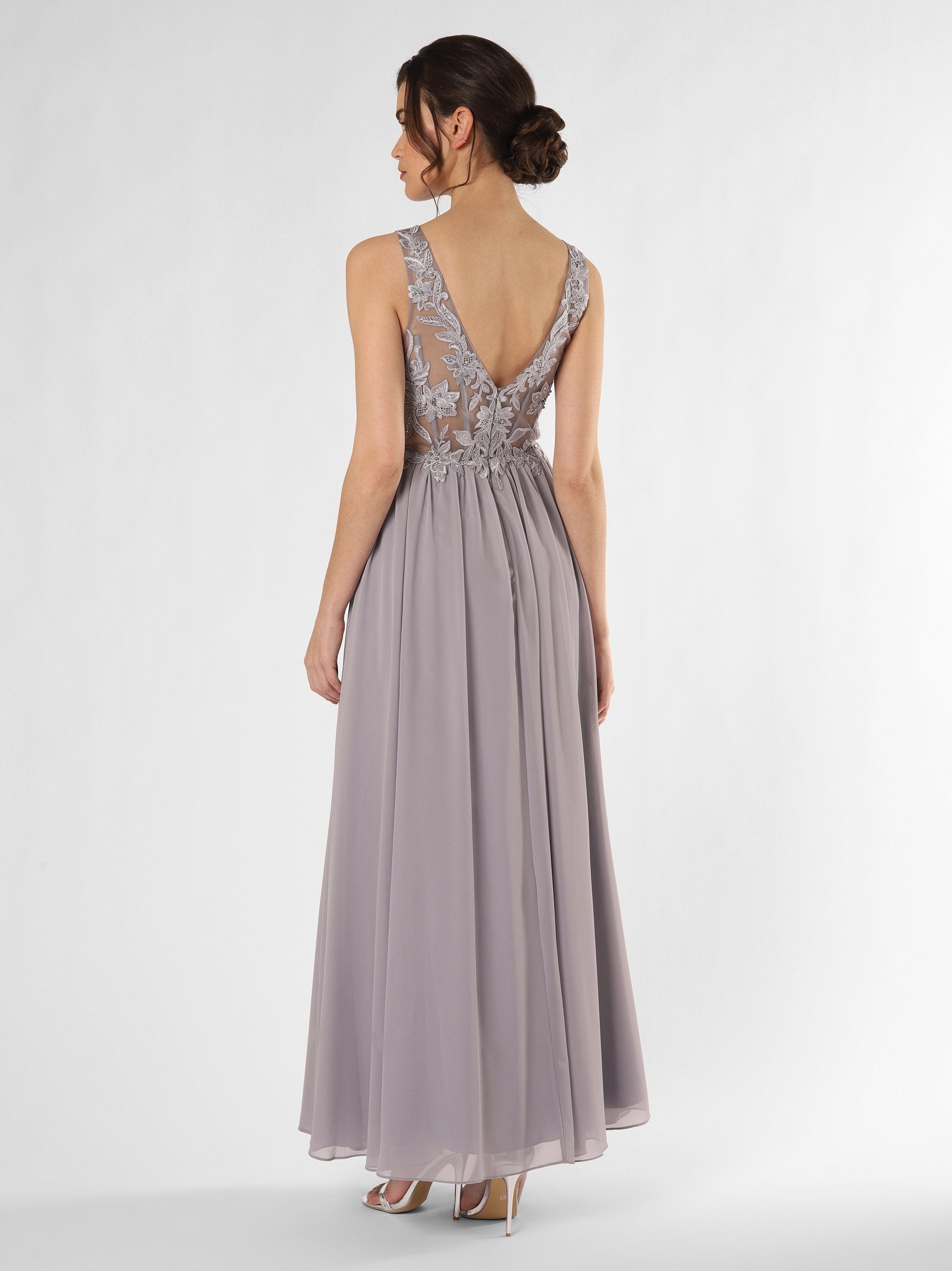 Abendkleid blau grau Laona