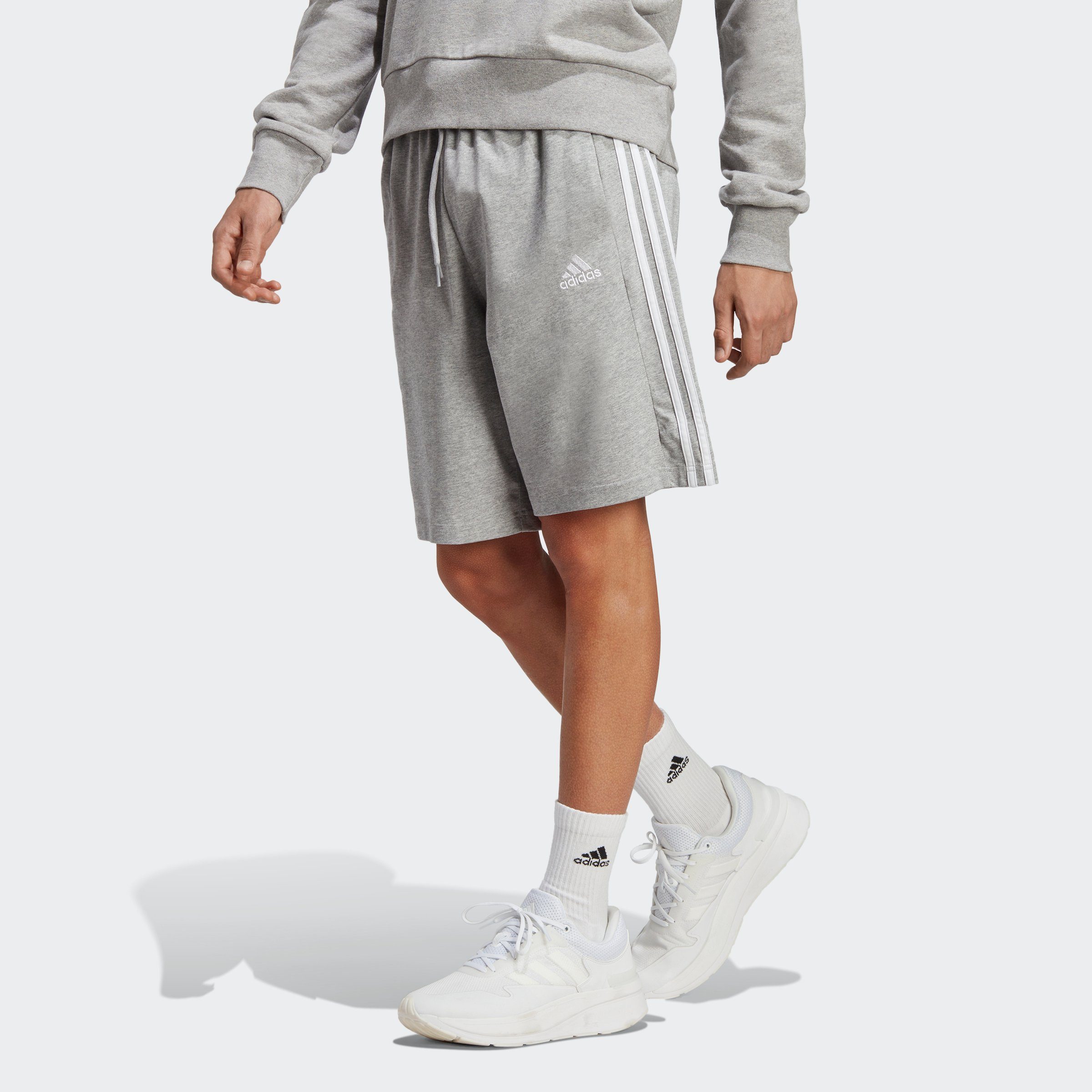 adidas Sportswear Shorts ESSENTIALS SINGLE JERSEY 3 STREIFEN 1