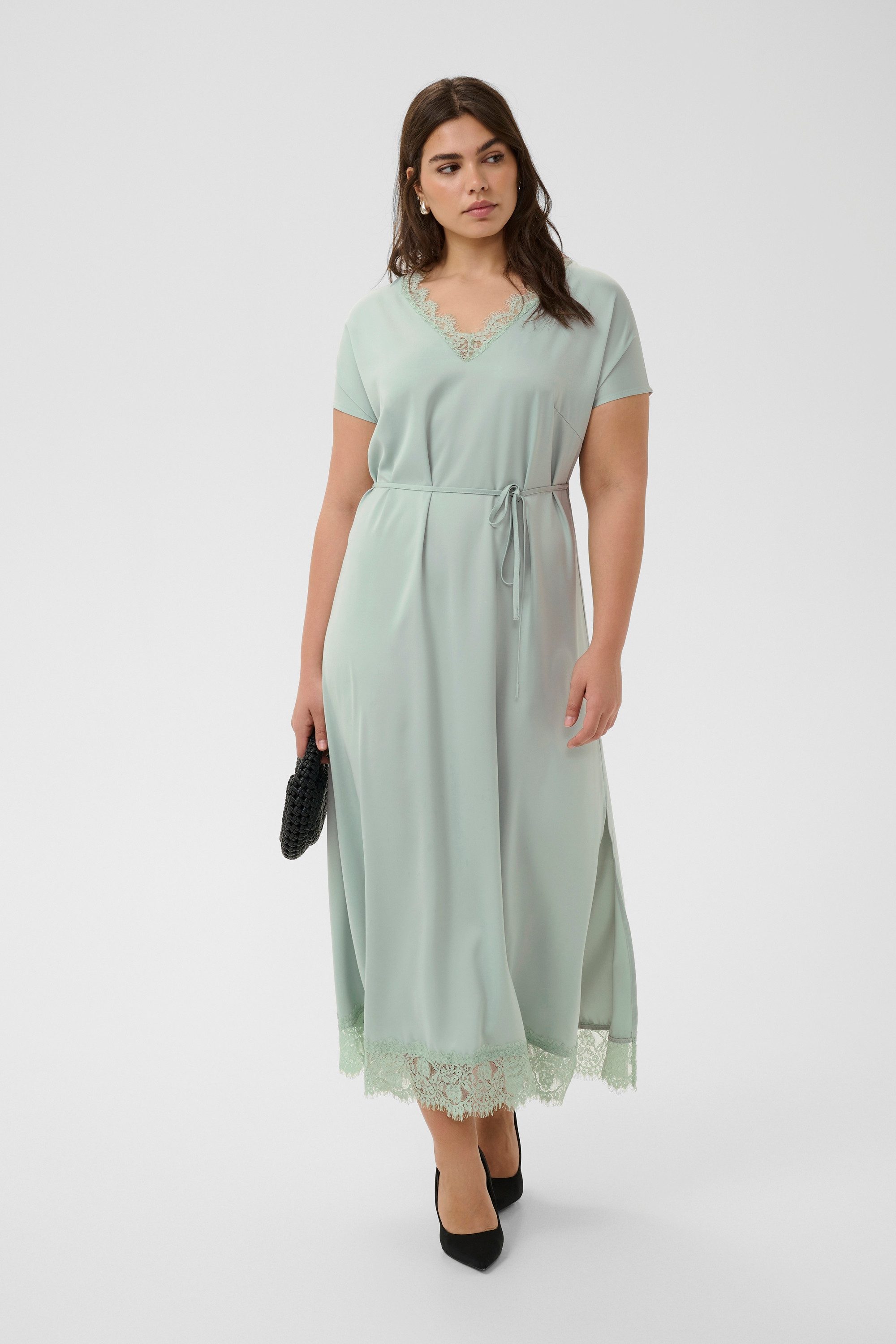 KAFFE Curve Blusenkleid Kleid KCjamie Große Größen